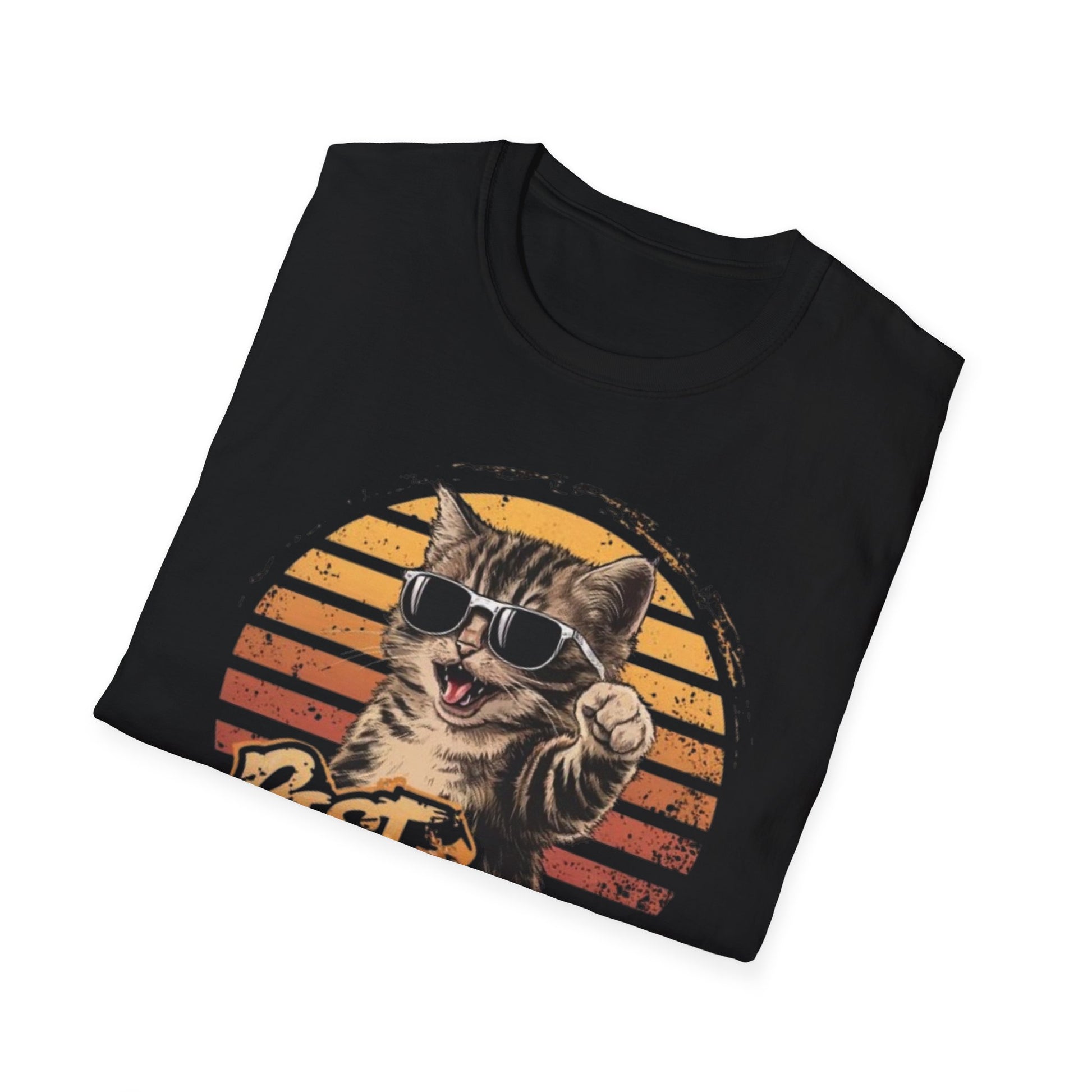Best Cat Dad T-Shirt Printify T-Shirt Rhythm & Drip Apparel
