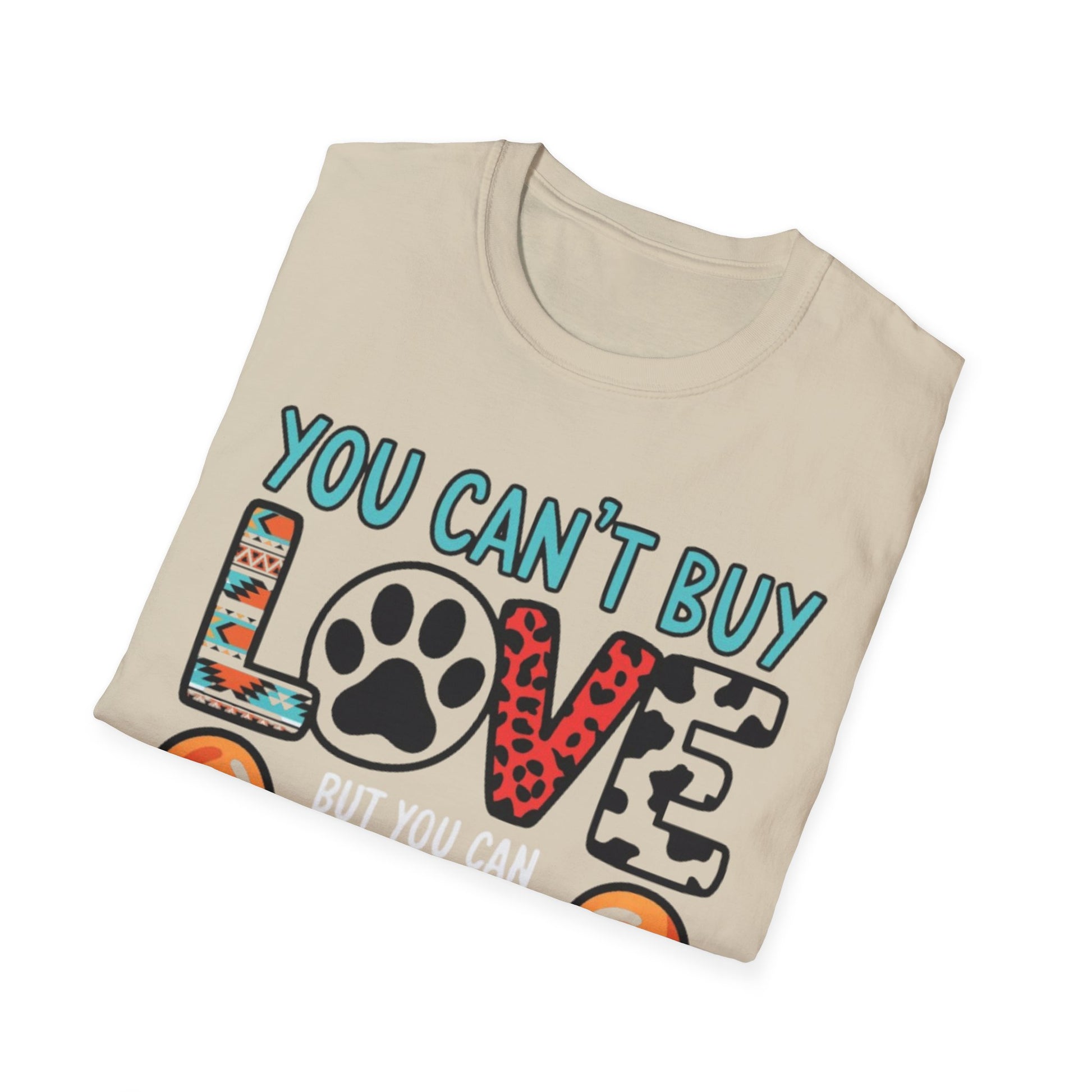 You Can't Buy Love - Rescue It T-Shirt Printify T-Shirt Rhythm & Drip Apparel