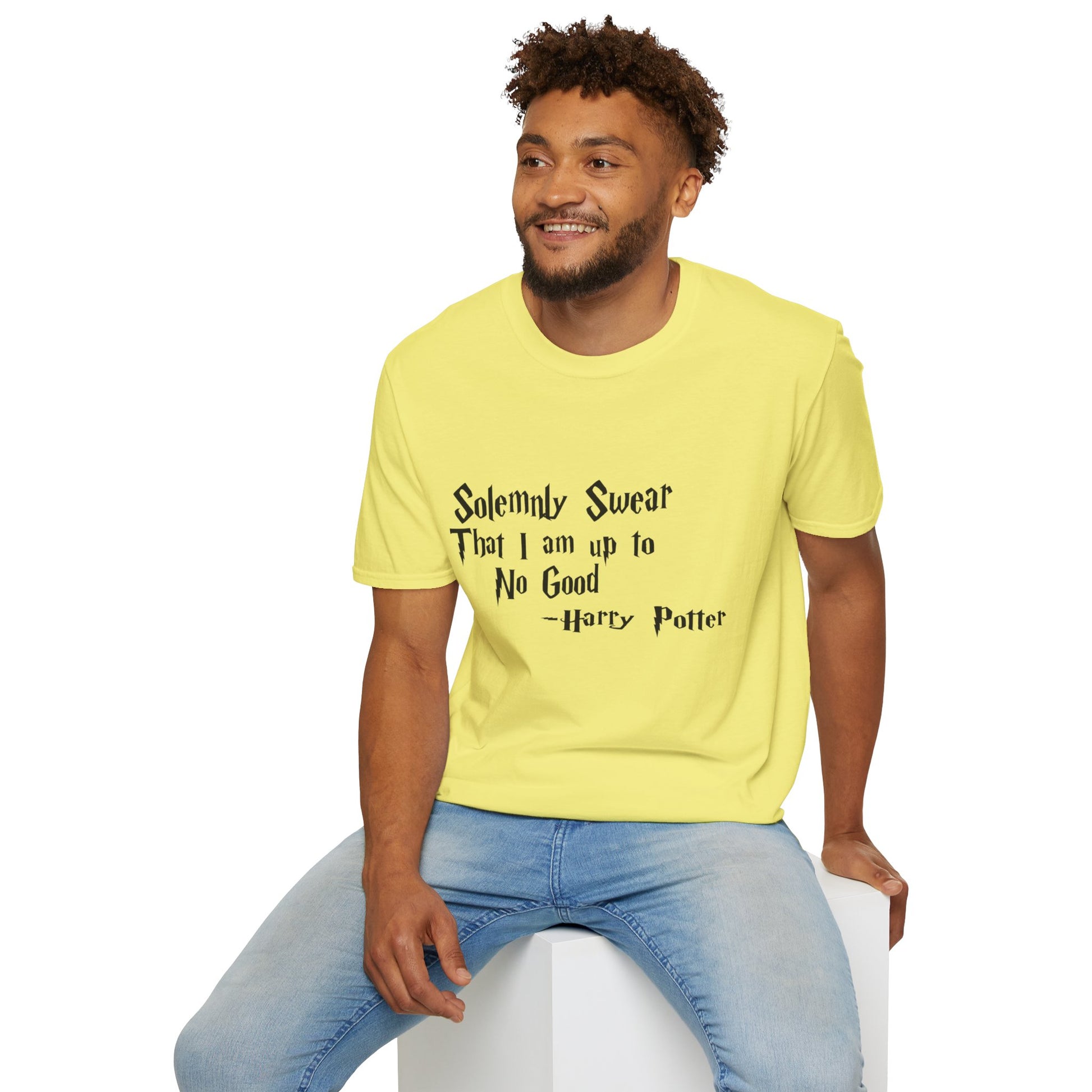 Harry Potter Inspired Unisex Softstyle T-Shirt - 'Solemnly Swear That I Am Up to No Good' - Rhythm & Drip