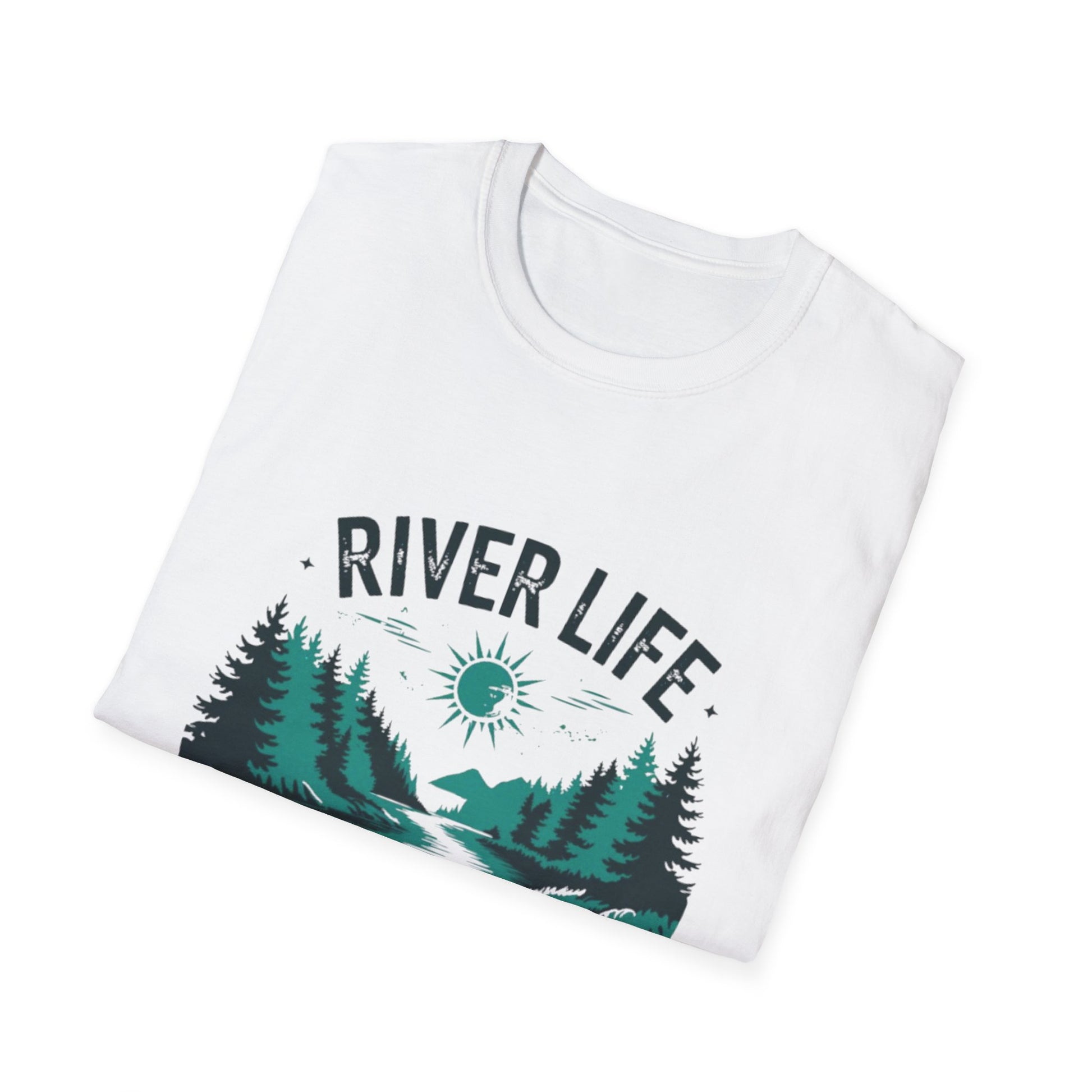 Summer- River Life Graphic T-Shirt Printify T-Shirt Rhythm & Drip Apparel