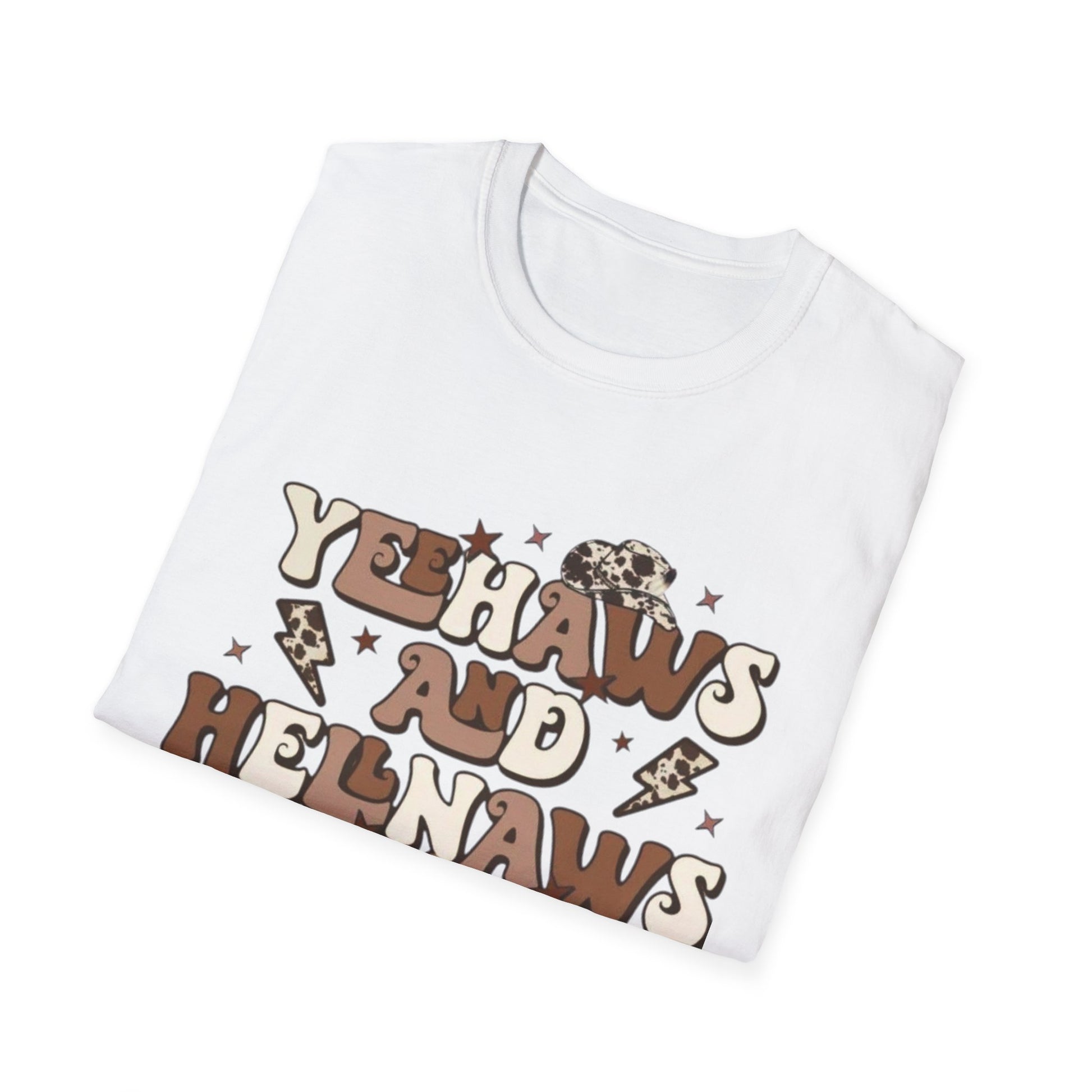 Yeehaws and Hellnaws T-Shirt Printify T-Shirt Rhythm & Drip Apparel