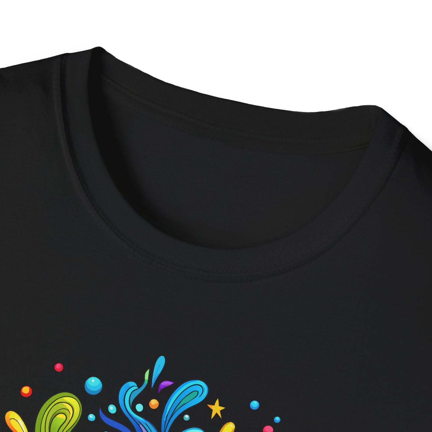 Vibrant Peace Sign T-Shirt Printify T-Shirt Rhythm & Drip Apparel
