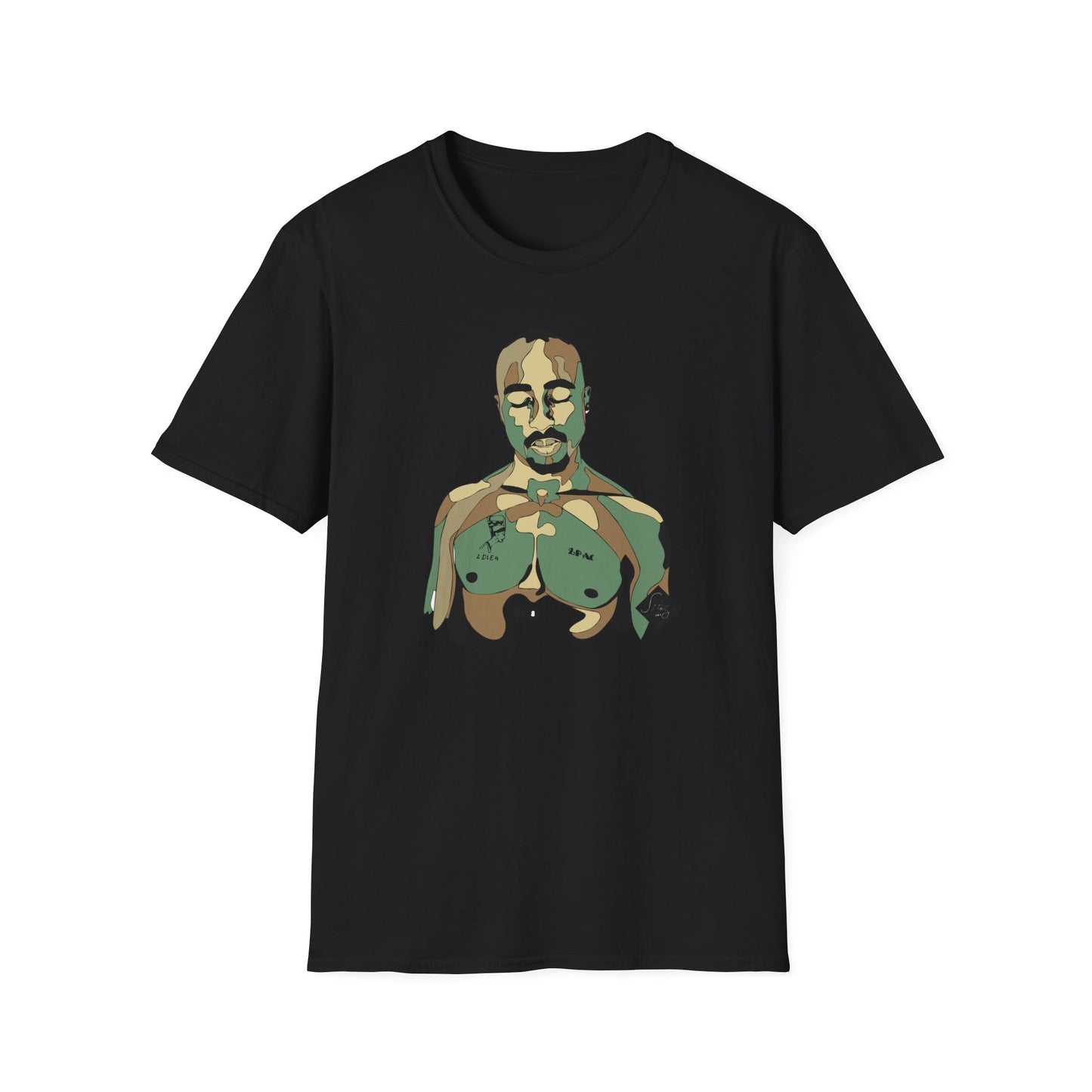 2 Pac Unisex Softstyle T-Shirt - Rhythm & Drip