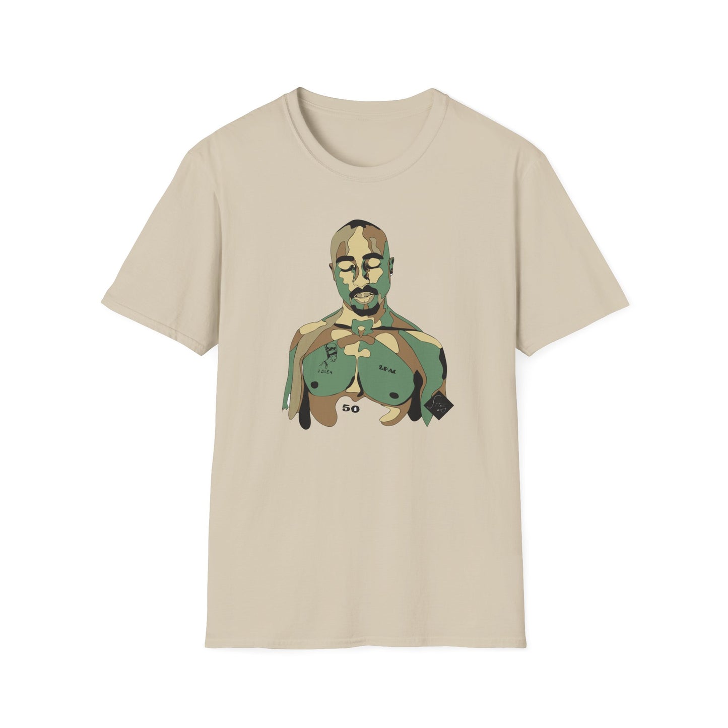 2 Pac Unisex Softstyle T-Shirt - Rhythm & Drip