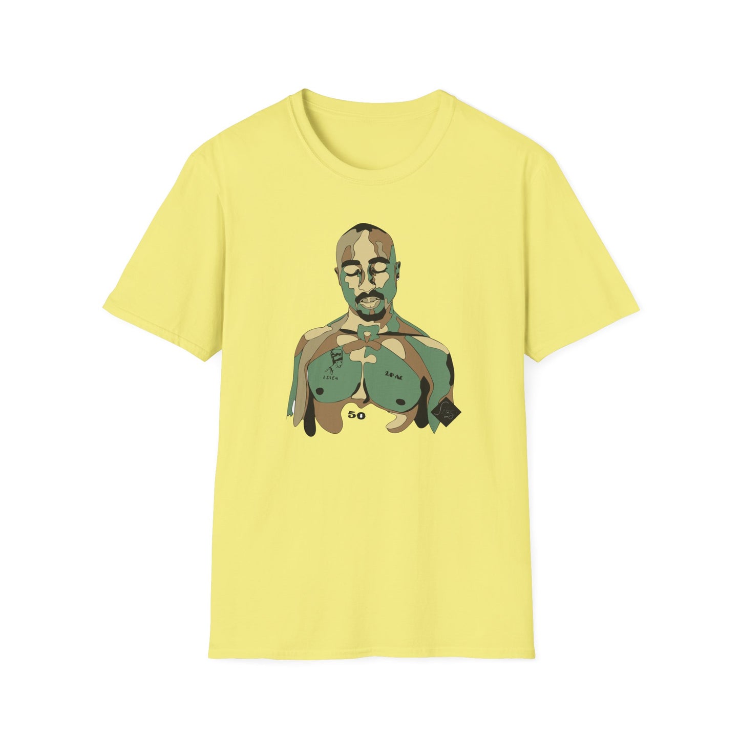 2 Pac Unisex Softstyle T-Shirt - Rhythm & Drip