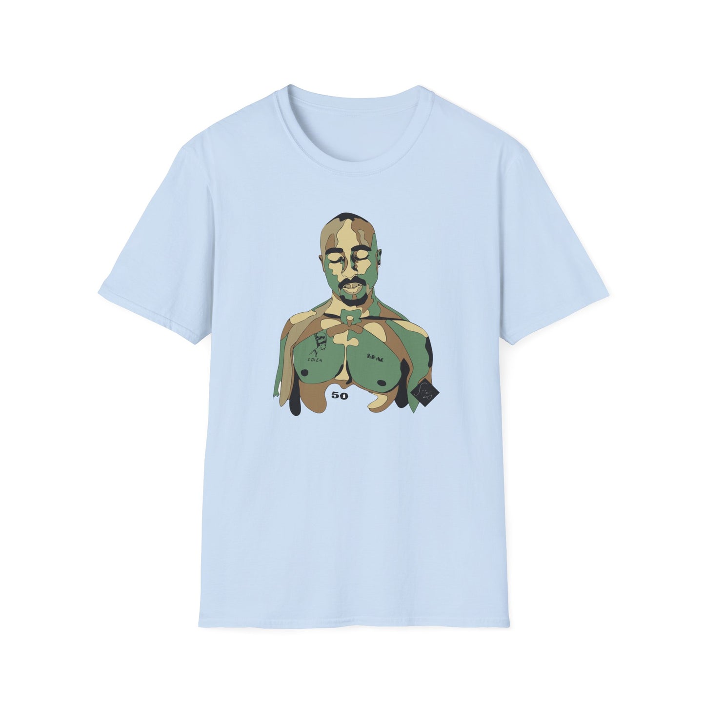 2 Pac Unisex Softstyle T-Shirt - Rhythm & Drip