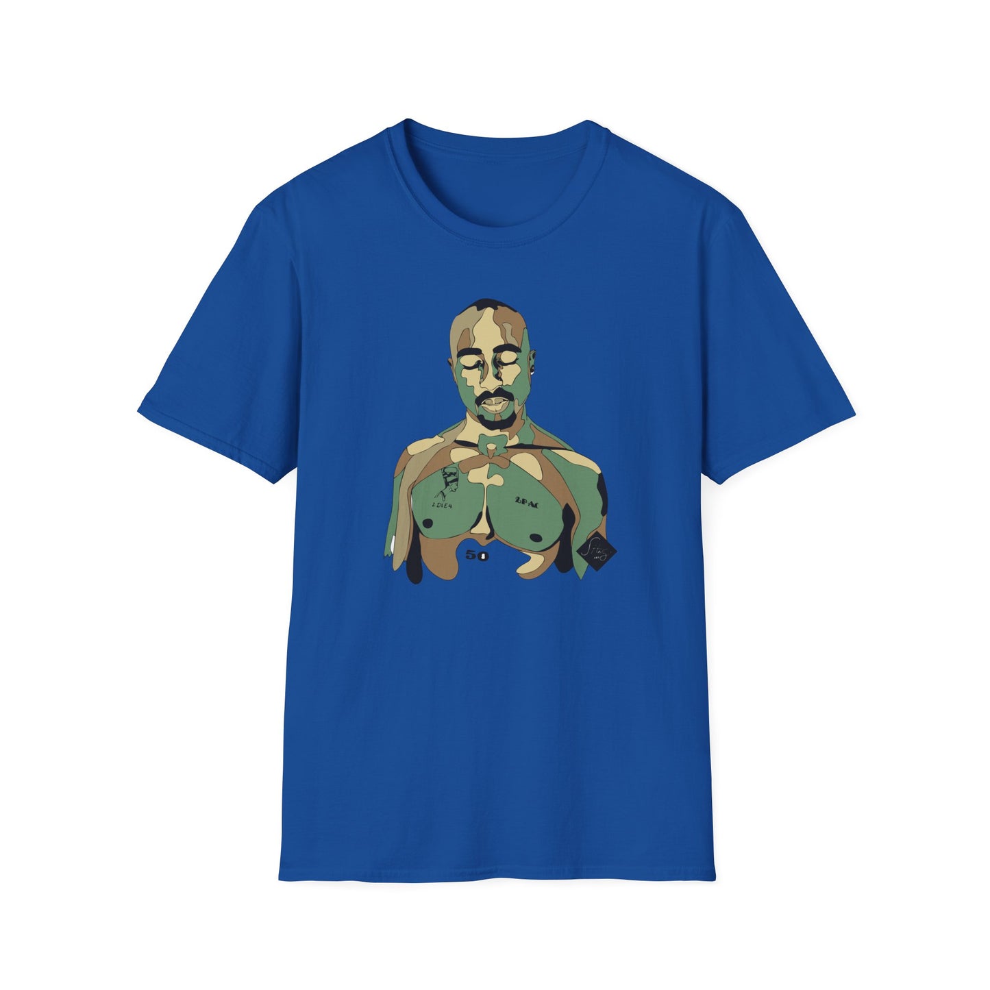 2 Pac Unisex Softstyle T-Shirt - Rhythm & Drip