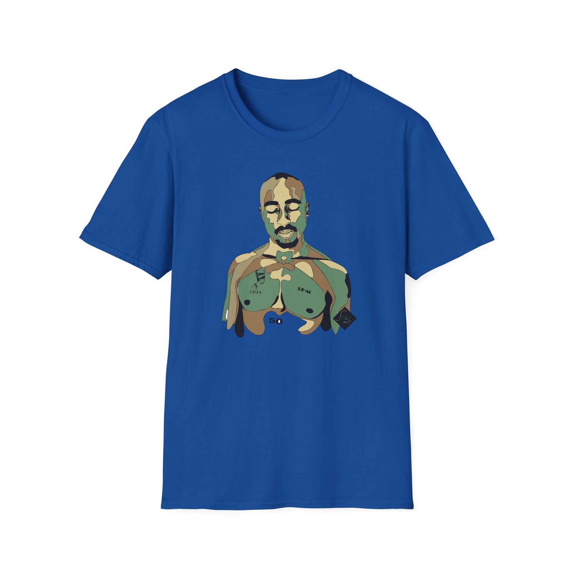2 Pac Unisex Softstyle T-Shirt - Rhythm & Drip