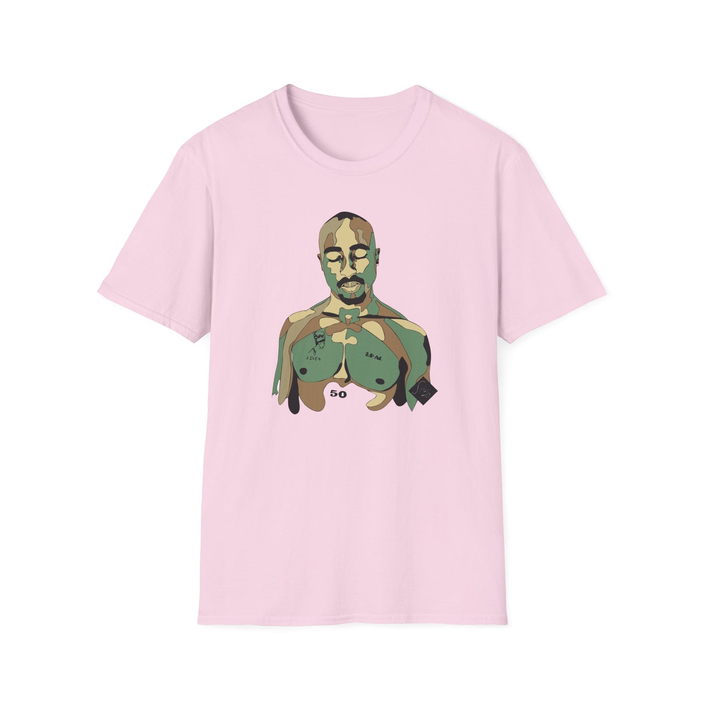 2 Pac Unisex Softstyle T-Shirt - Rhythm & Drip