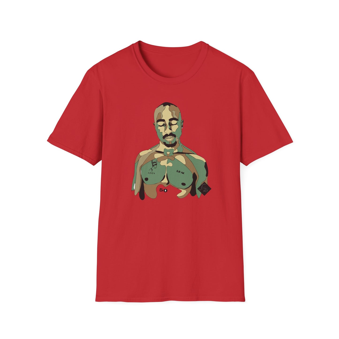 2 Pac Unisex Softstyle T-Shirt - Rhythm & Drip