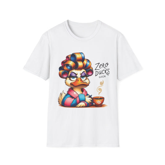 Zero Ducks Given Tee White Printify T-Shirt Rhythm & Drip Apparel