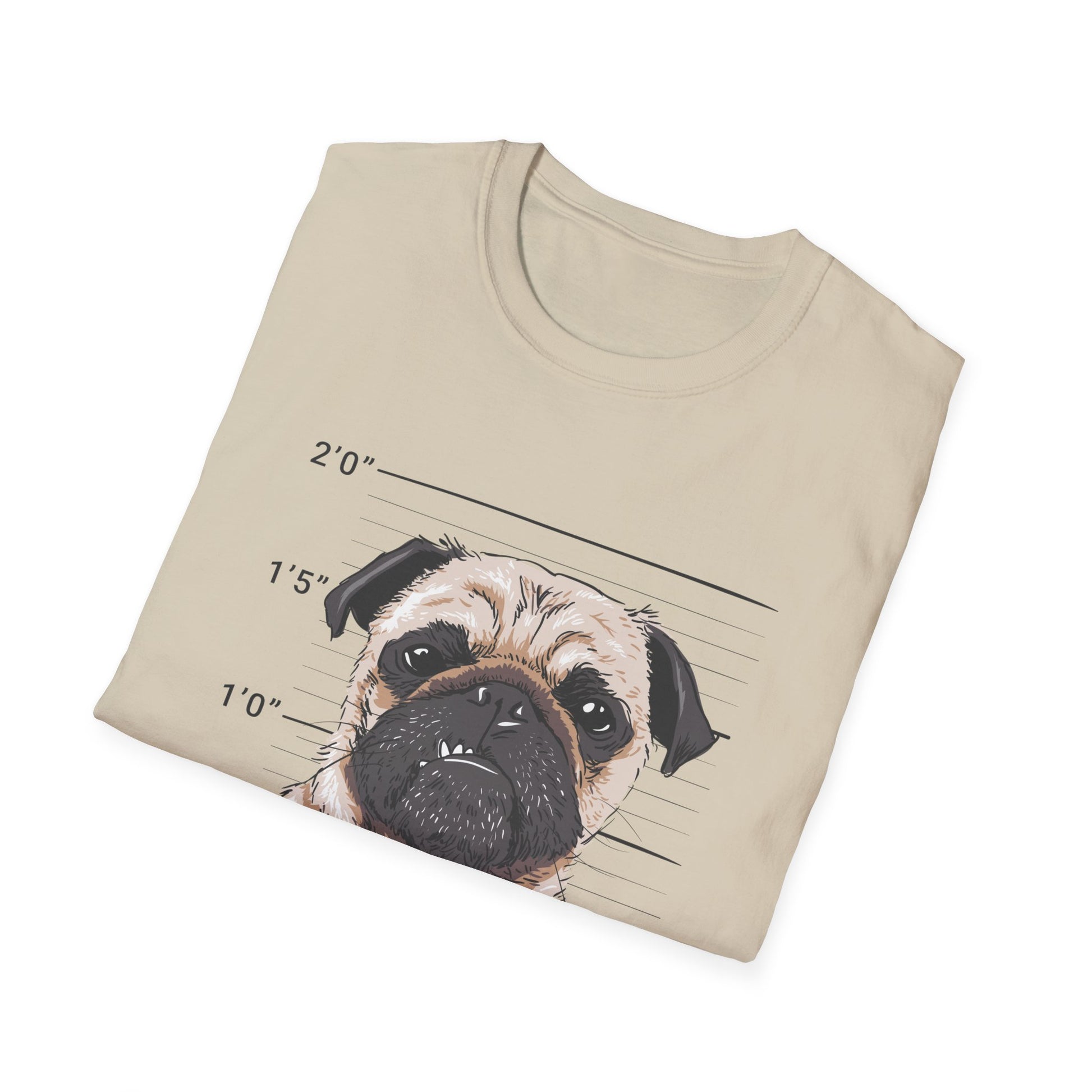 Bad Puggy Shirt Printify T-Shirt Rhythm & Drip Apparel