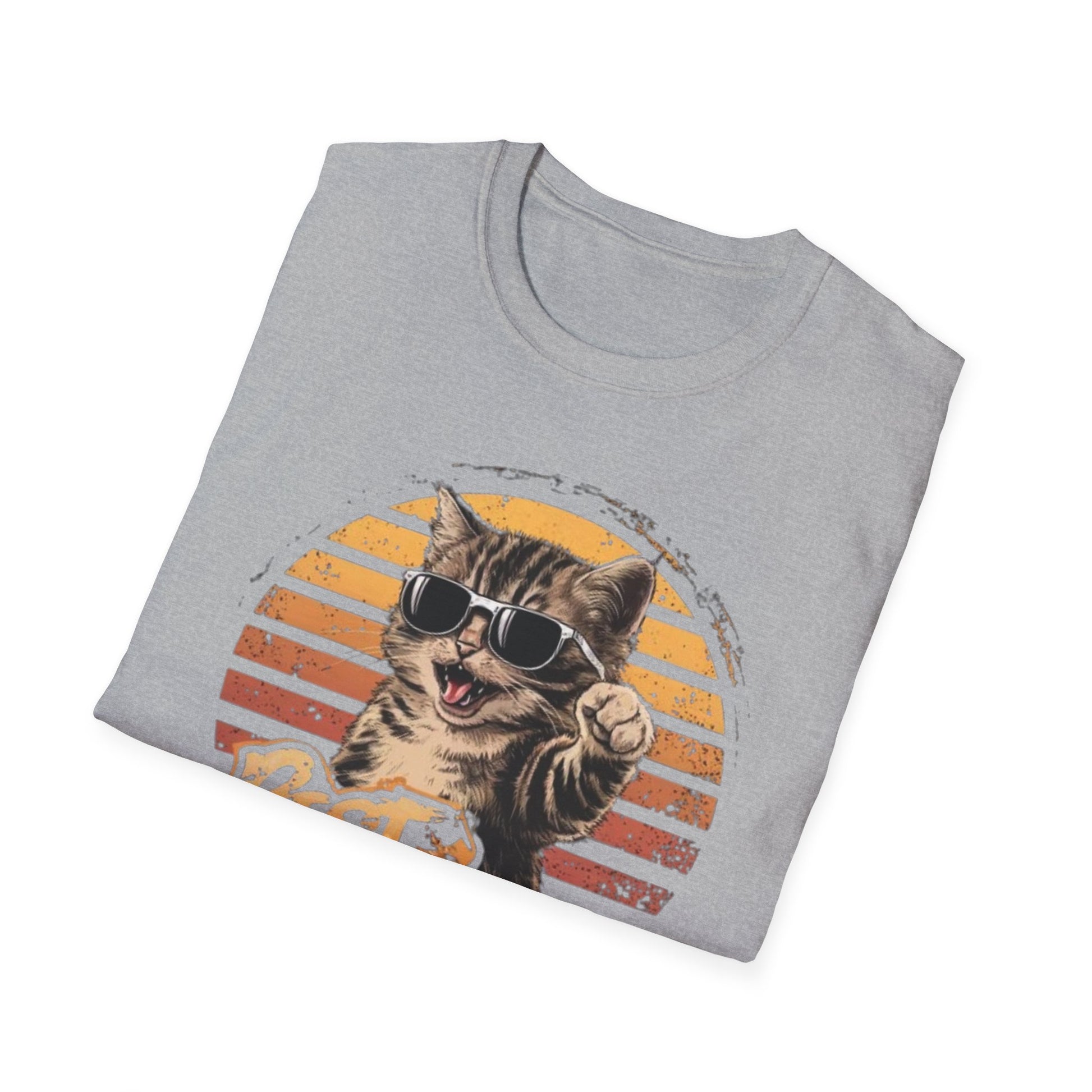 Best Cat Dad T-Shirt Printify T-Shirt Rhythm & Drip Apparel