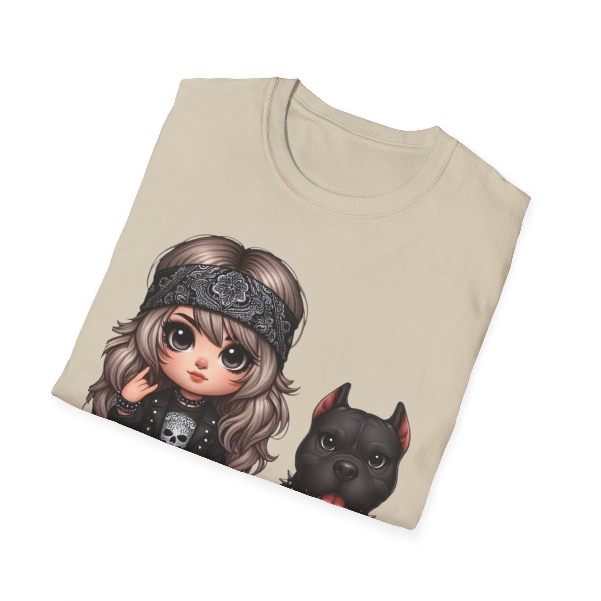 A Girl And Her Dog 4 T-Shirt Printify T-Shirt Rhythm & Drip Apparel