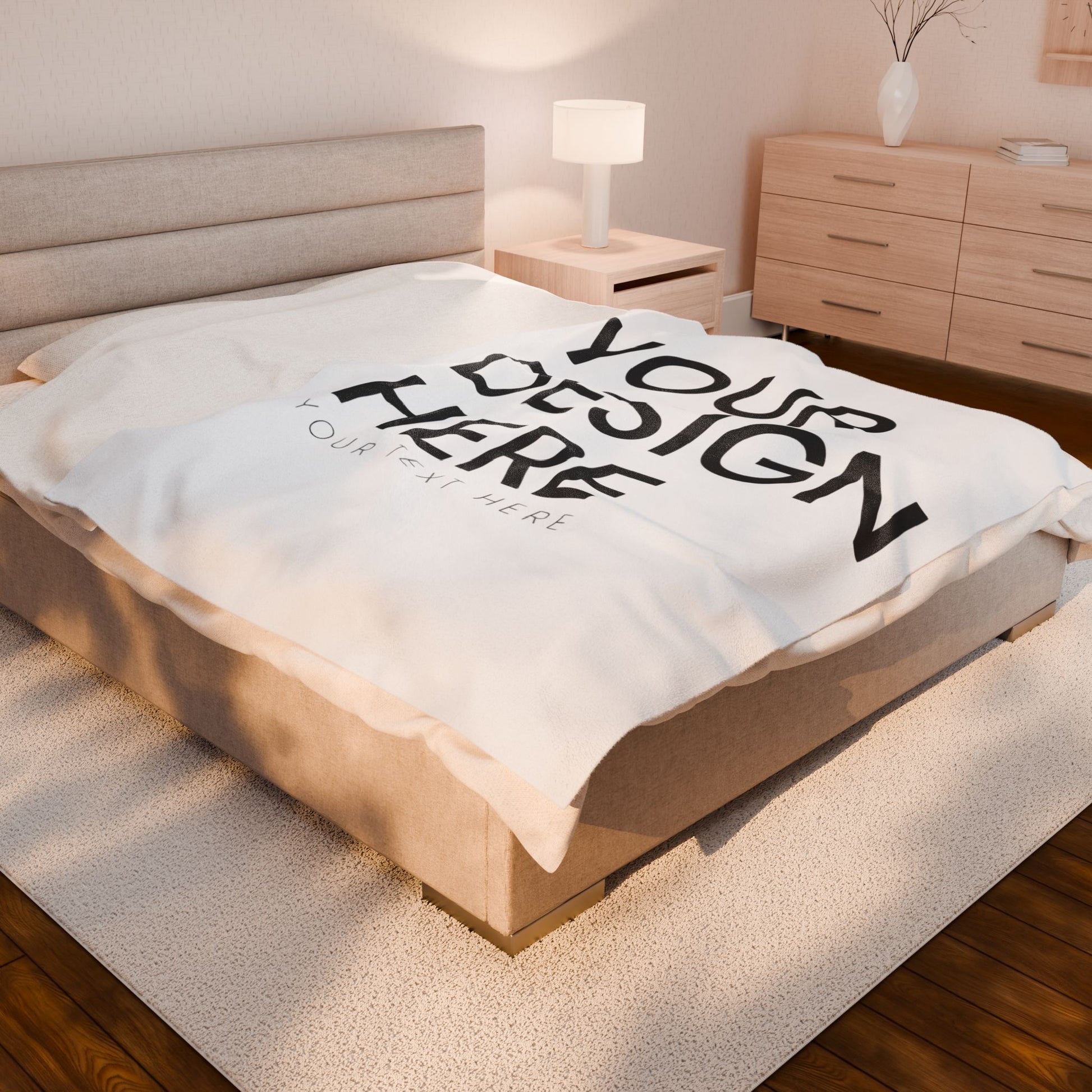 *Customizable Cozy Velveteen Plush Blanket | DO NOT CHECK OUT. EMAIL ME FIRST!! Rhythm & Drip All Over Prints Rhythm & Drip Apparel