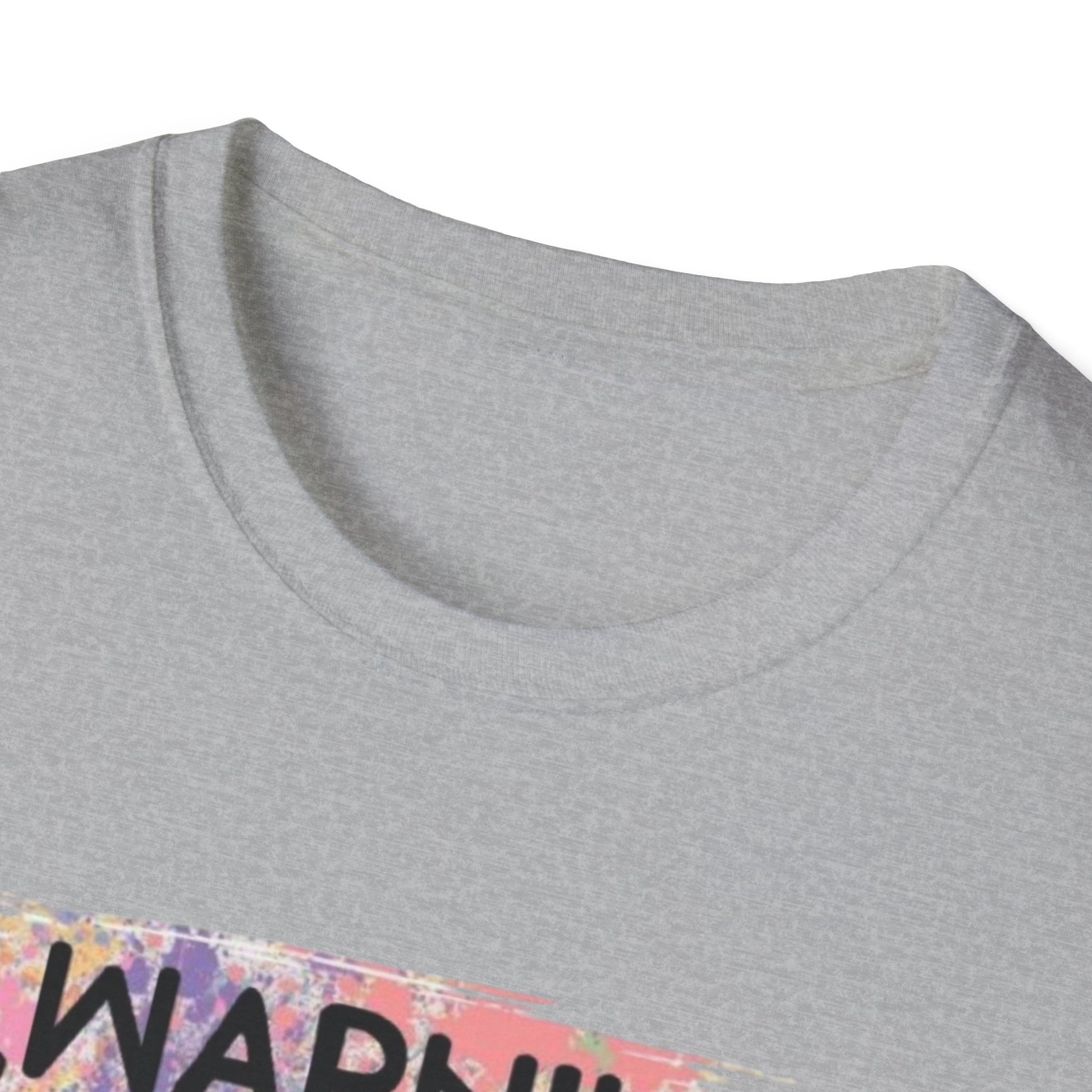 Warning Jesus T-Shirt, Printify T-Shirt Rhythm & Drip Apparel