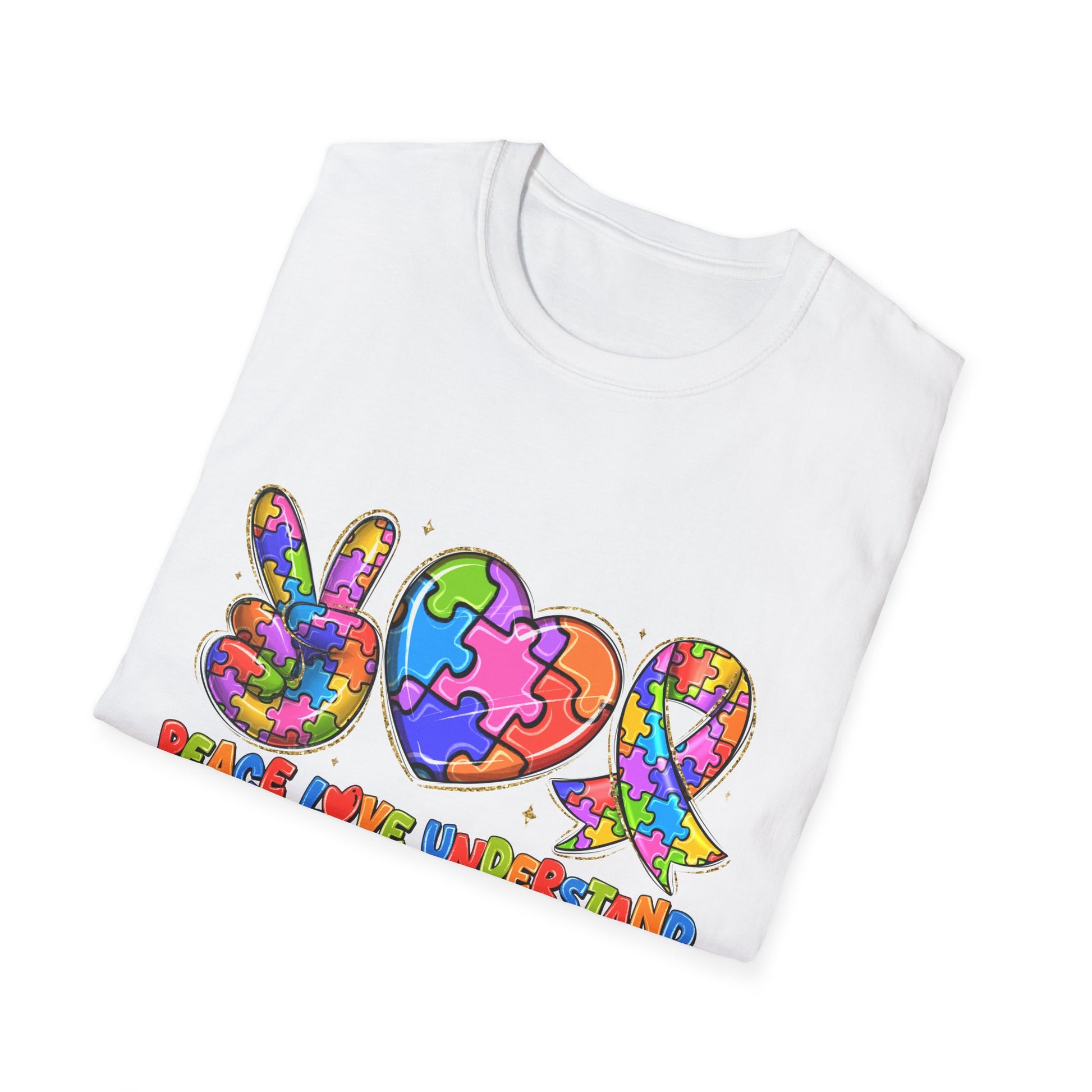 Autism Awareness T-Shirt Printify T-Shirt Rhythm & Drip Apparel