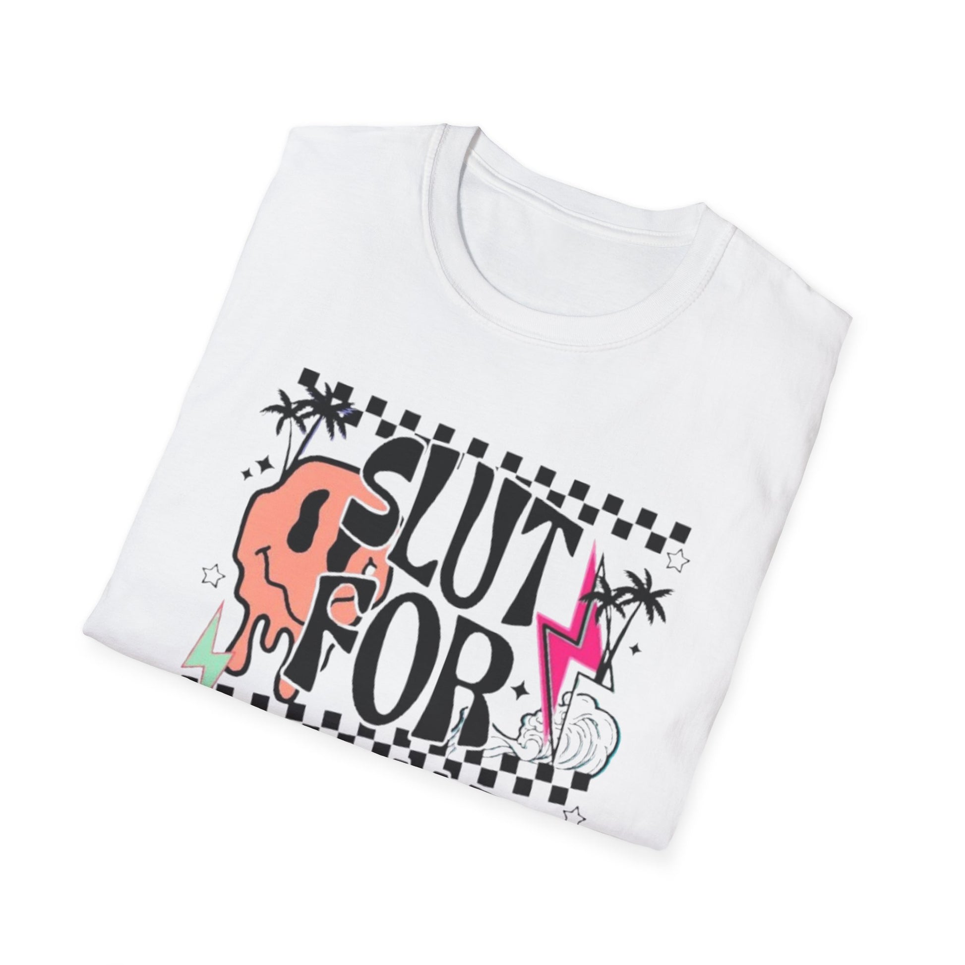 Summer- Slut For Summer T-Shirt Printify T-Shirt Rhythm & Drip Apparel