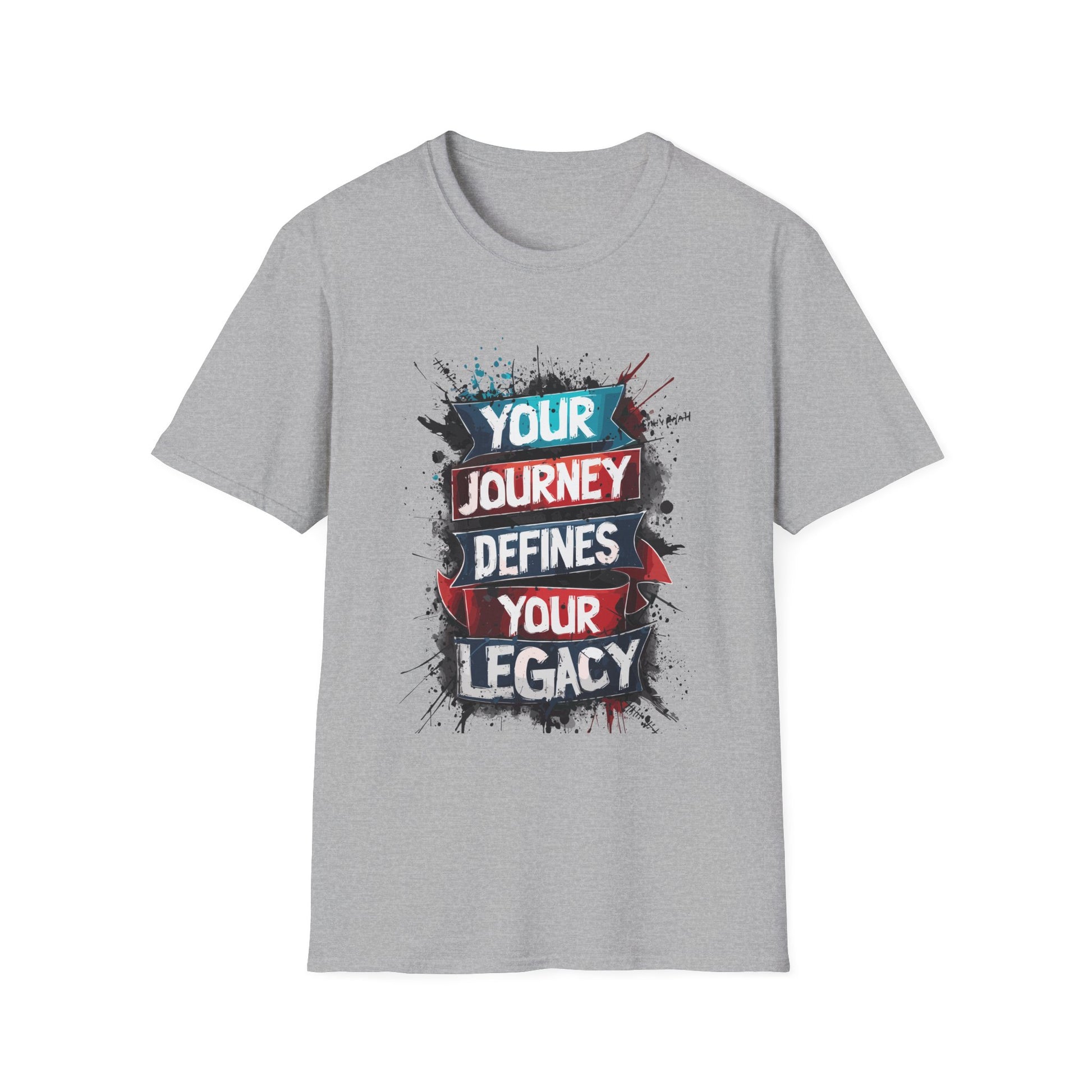 Your Journey Defines Your Legacy T-Shit Sport Grey Printify T-Shirt Rhythm & Drip Apparel