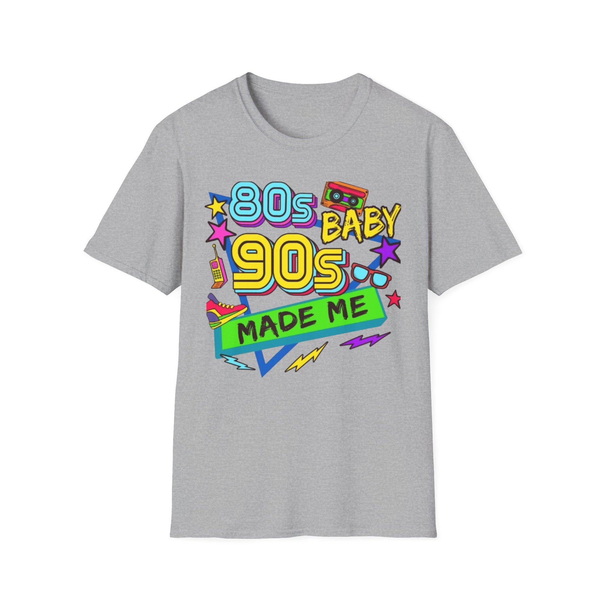 80s 90s Baby T-Shirt Sport Grey Printify T-Shirt Rhythm & Drip Apparel
