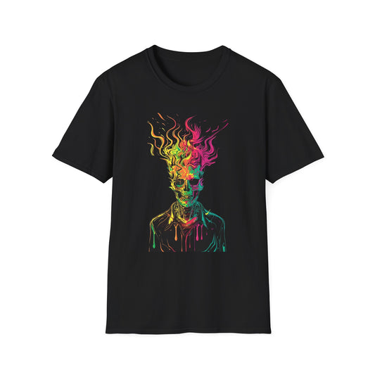 Vibrant Graphic Tee Black Printify T-Shirt Rhythm & Drip Apparel