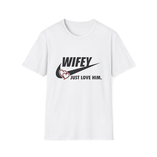 Wifey Love Graphic T-Shirt White Printify T-Shirt Rhythm & Drip Apparel