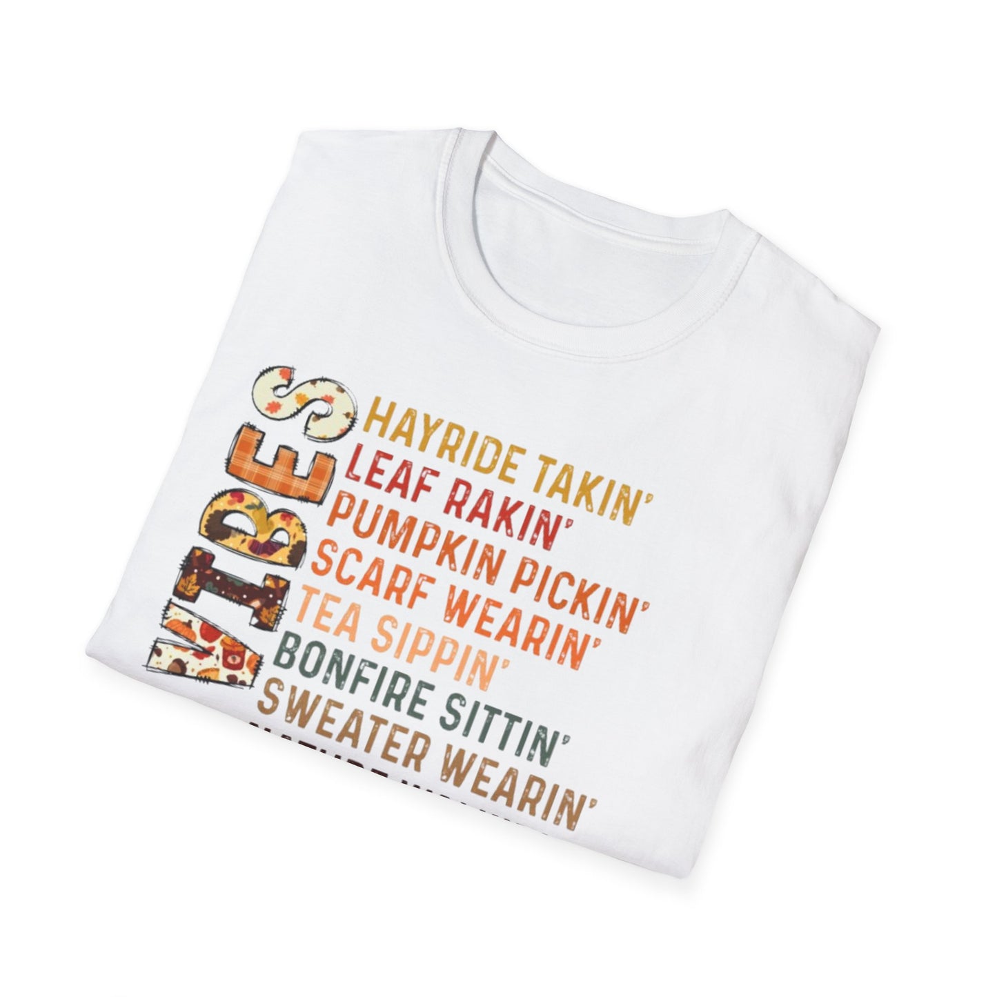 Fall- Fall Vibes T-Shirt Printify T-Shirt Rhythm & Drip Apparel