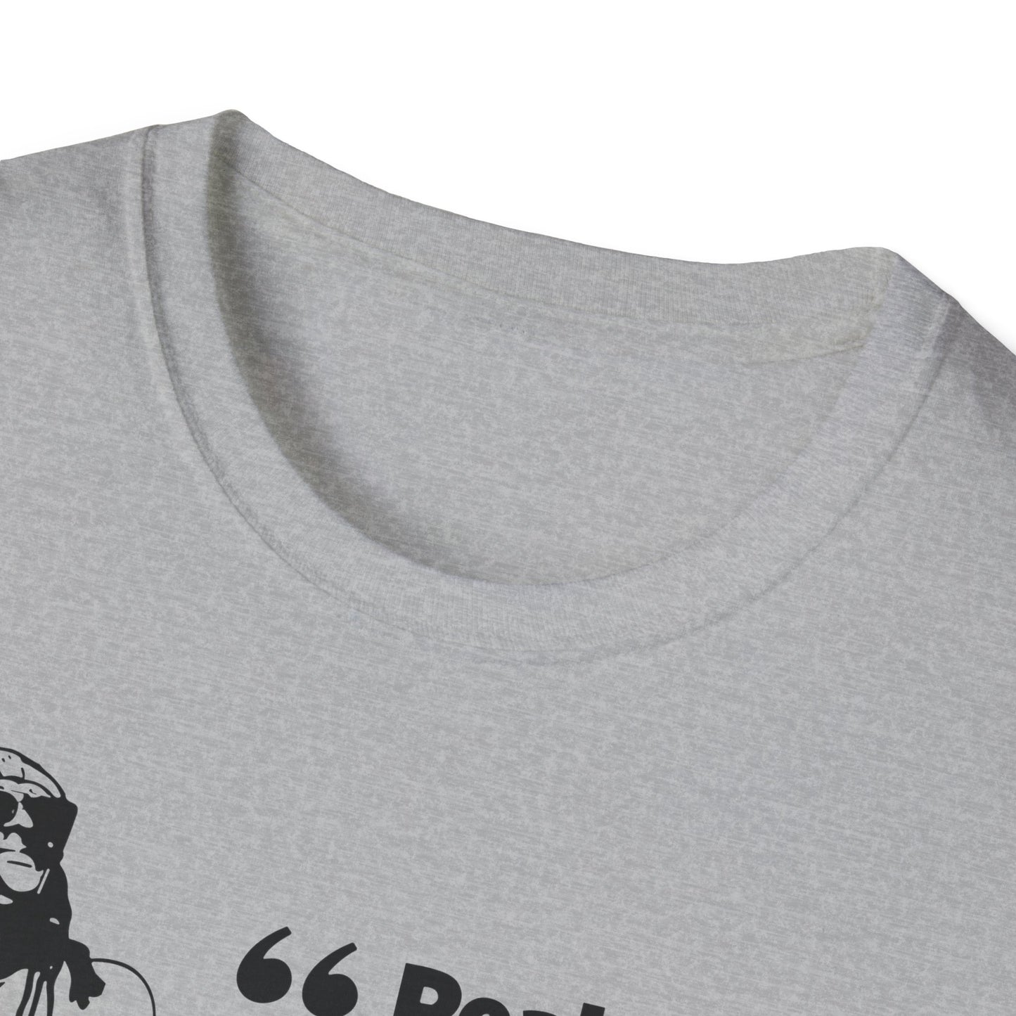 LilnWaynee Unisex Softstyle T-Shirt - 'Real G's Move in Silence Like Lasagna' Quote Tee - Rhythm & Drip