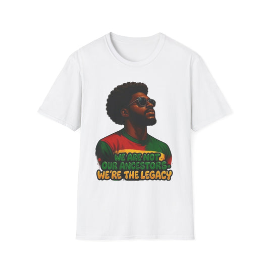 We're The Legacy T-Shirt White Printify T-Shirt Rhythm & Drip Apparel