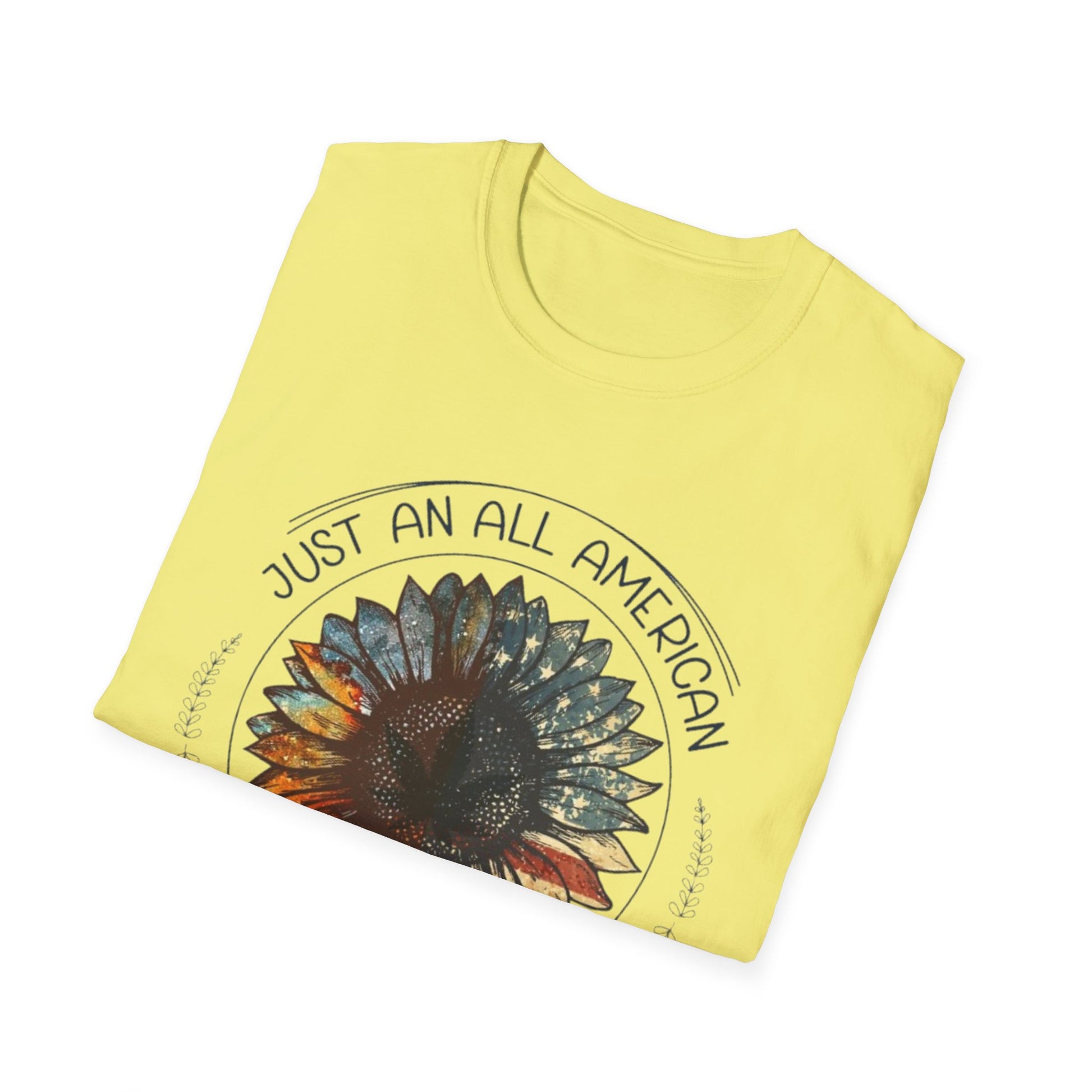 All American Stoner Girl T-Shirt Printify T-Shirt Rhythm & Drip Apparel