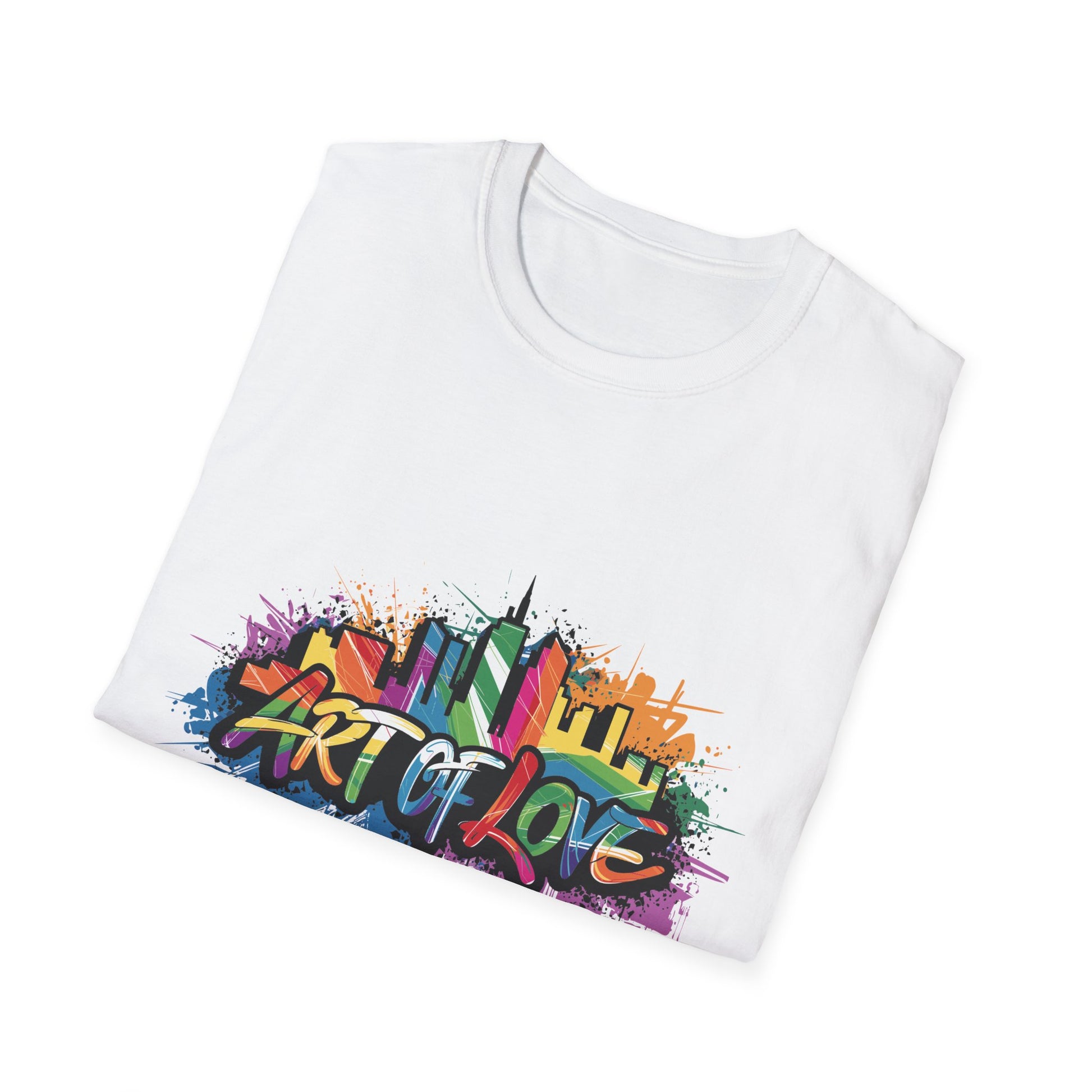 Art of Love LGTBQ T-Shirt Printify T-Shirt Rhythm & Drip Apparel