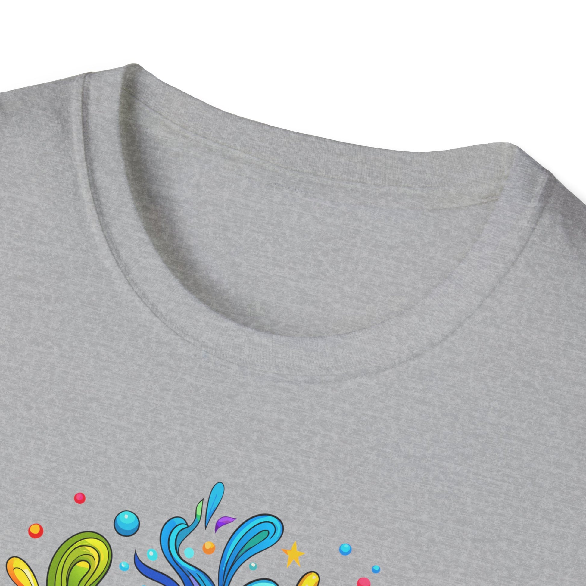 Vibrant Peace Sign T-Shirt Printify T-Shirt Rhythm & Drip Apparel
