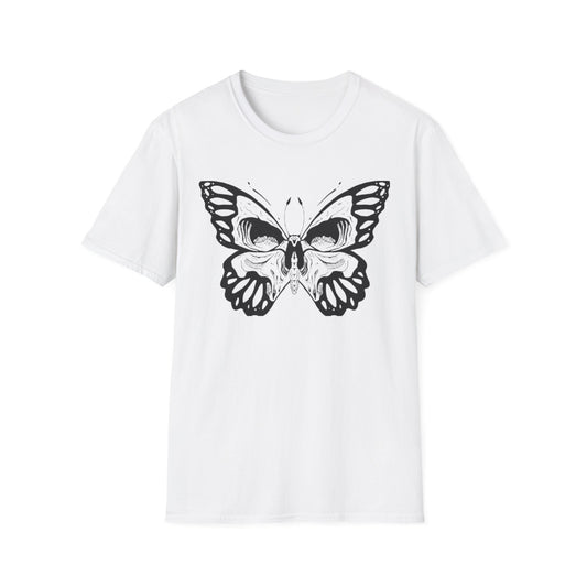 Boho Butterfly T-Shirt White Printify T-Shirt Rhythm & Drip Apparel