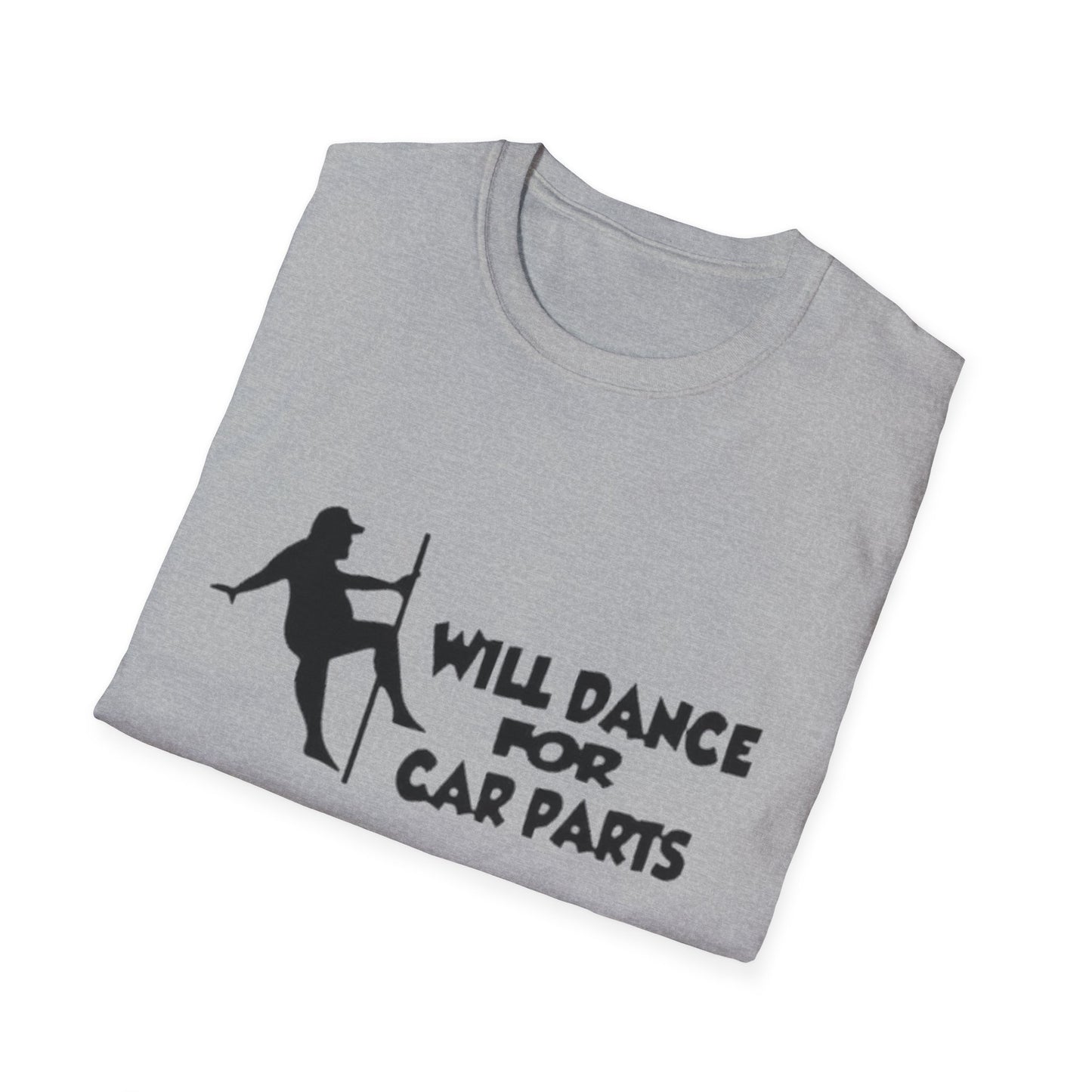 Will Dance For Car Parts T-Shirt Printify T-Shirt Rhythm & Drip Apparel