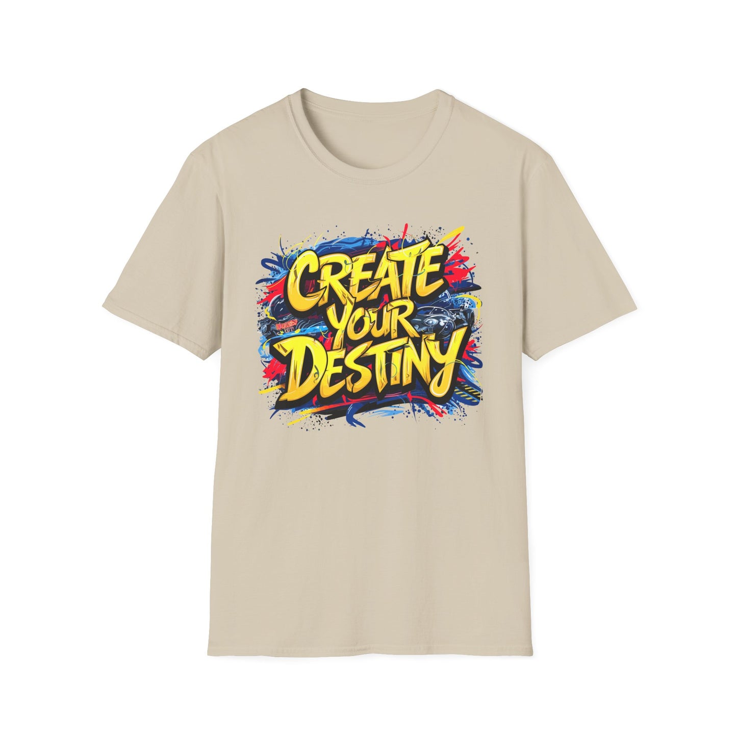 Create Your Destiny T-Shirt Sand Printify T-Shirt Rhythm & Drip Apparel