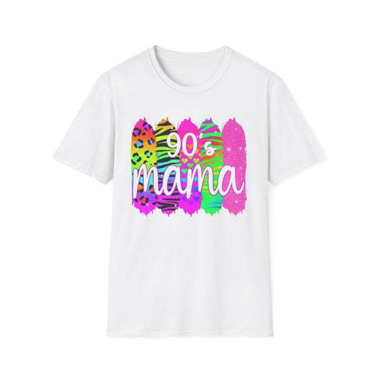 90's Mama T-Shirt White Printify T-Shirt Rhythm & Drip Apparel