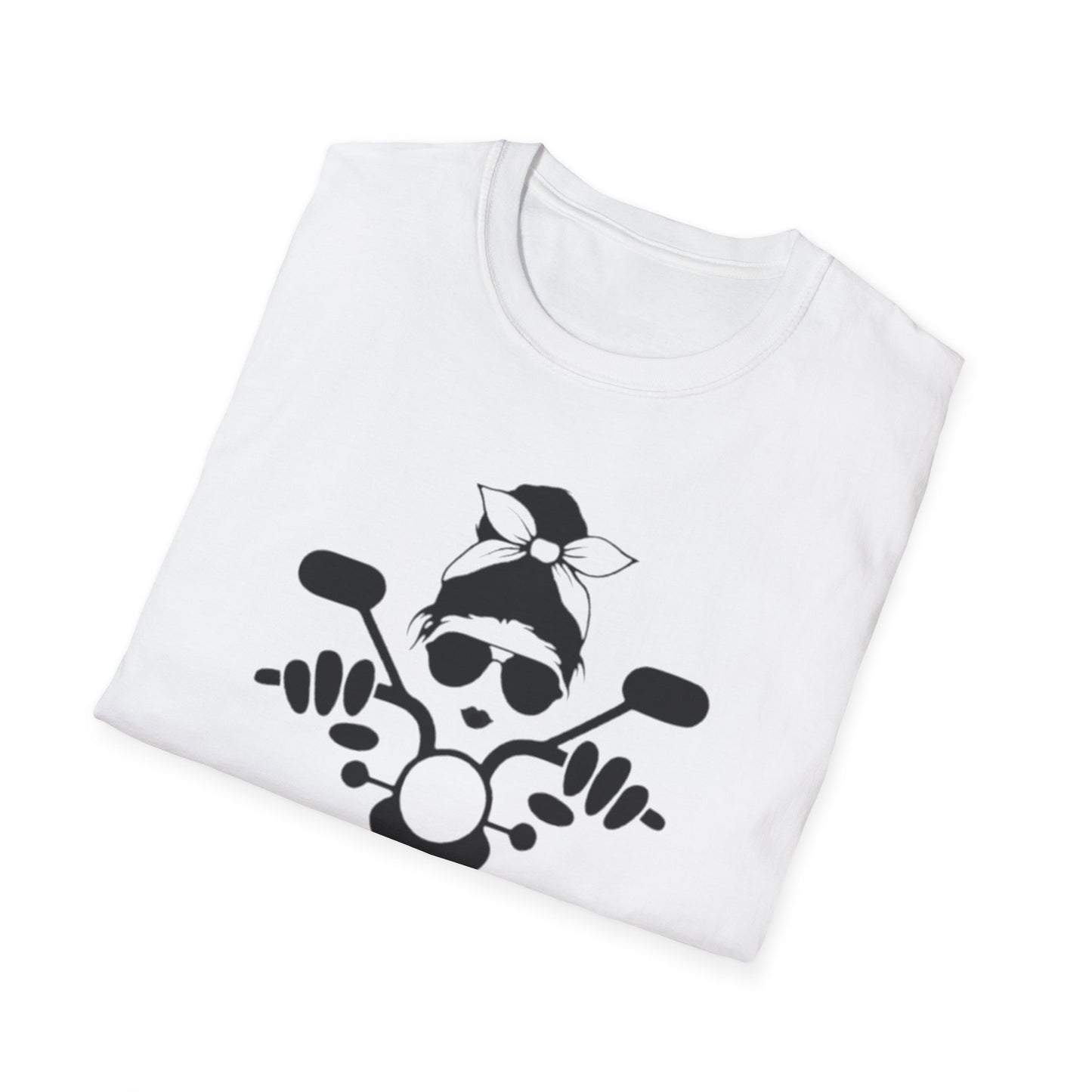 Biker Girl T-Shirt Printify T-Shirt Rhythm & Drip Apparel
