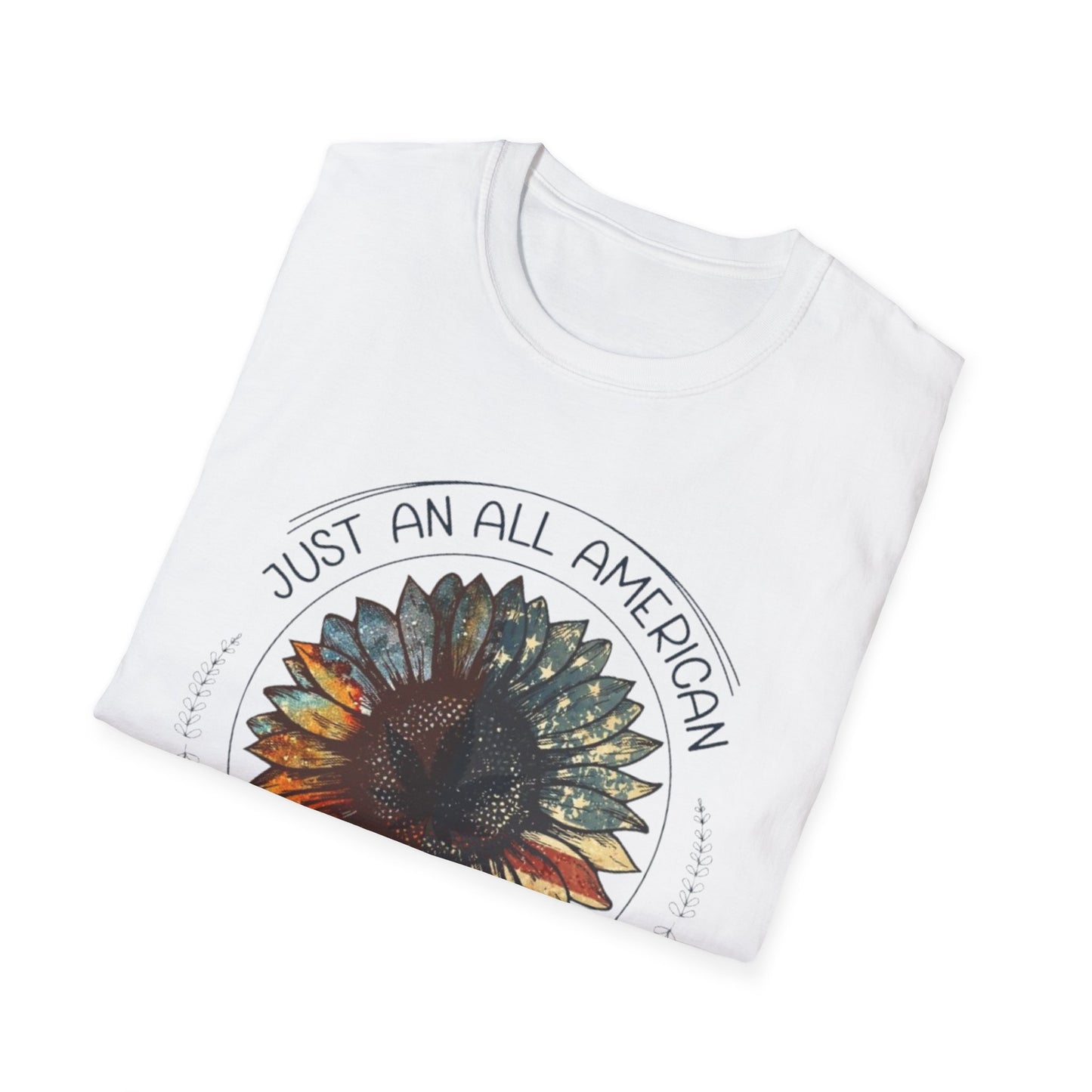 All American Stoner Girl T-Shirt Printify T-Shirt Rhythm & Drip Apparel