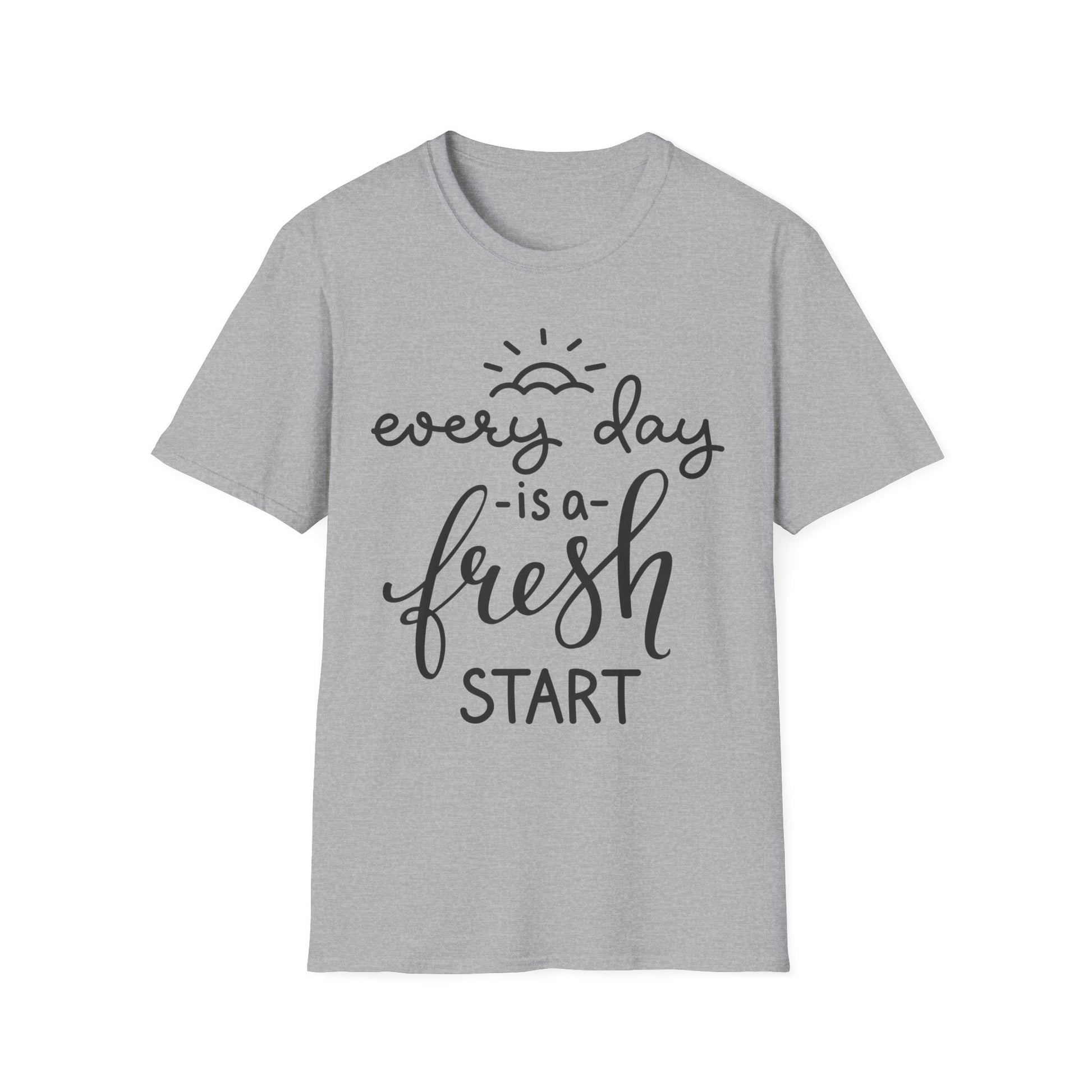 Every Day is a Fresh Start Unisex Softstyle T-Shirt - Rhythm & Drip