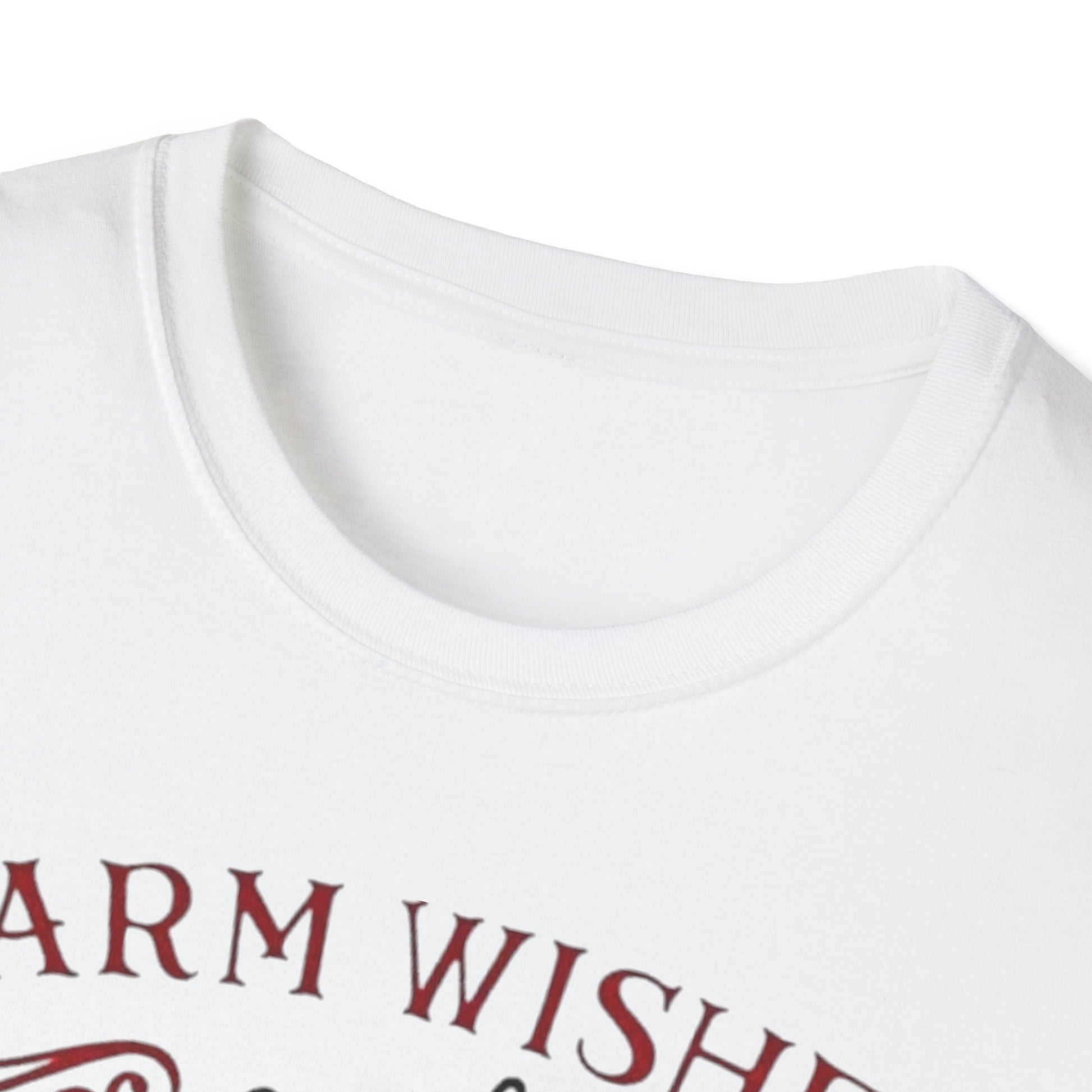 Winter- Warm Wishes Snowman Kisses T-Shirt Printify T-Shirt Rhythm & Drip Apparel