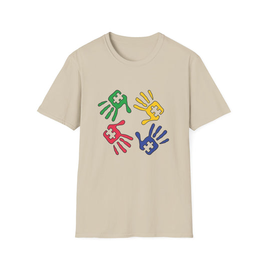 Autism Awareness T-Shirt Sand Printify T-Shirt Rhythm & Drip Apparel