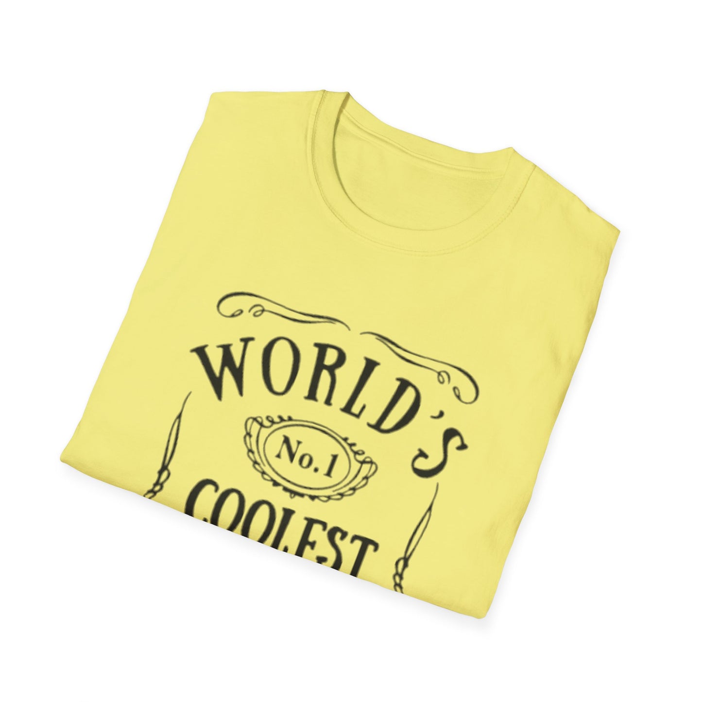 World's Coolest Dad T-Shirt Printify T-Shirt Rhythm & Drip Apparel