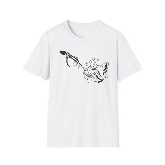 Cat Boop T-Shirt White Printify T-Shirt Rhythm & Drip Apparel