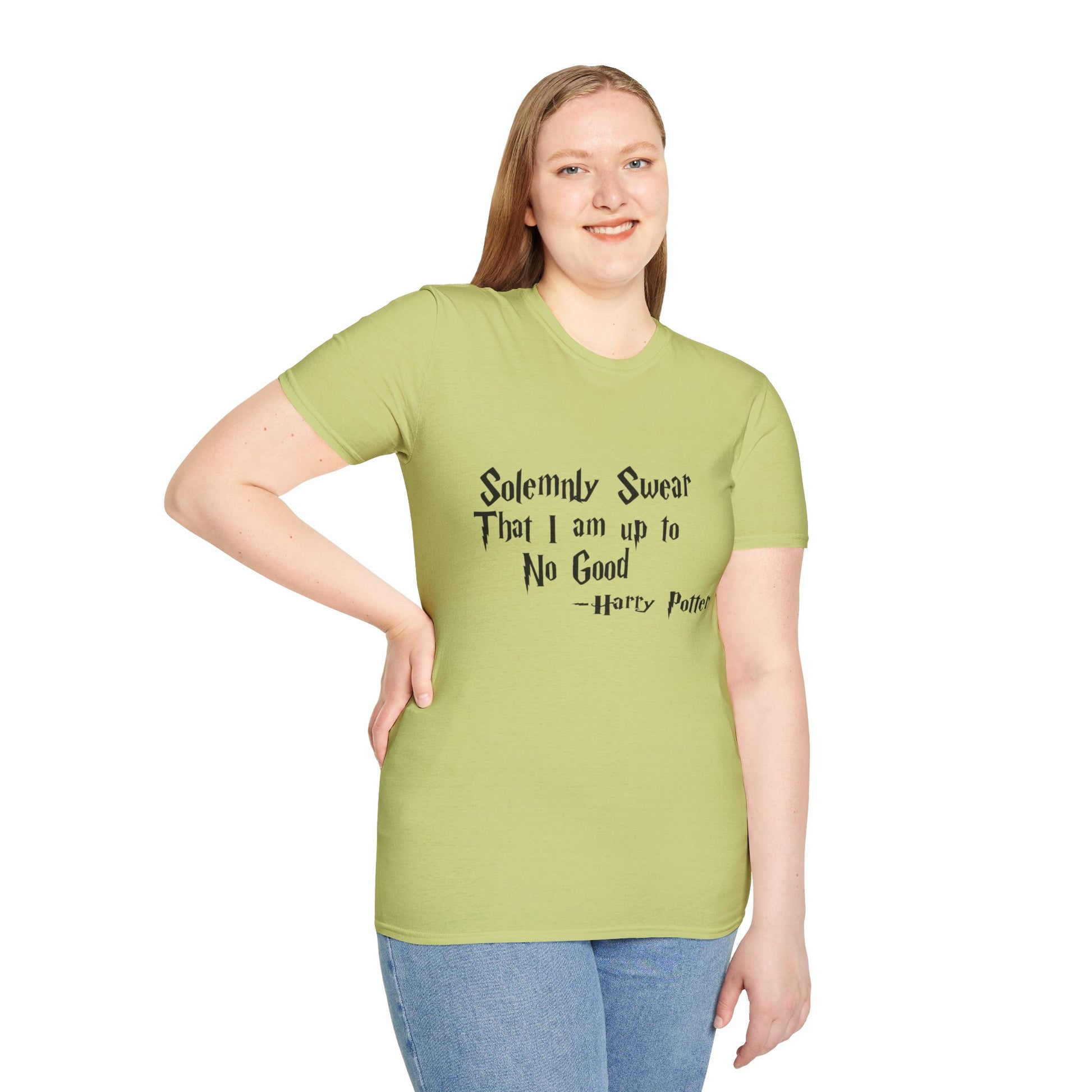 Harry Potter Inspired Unisex Softstyle T-Shirt - 'Solemnly Swear That I Am Up to No Good' - Rhythm & Drip