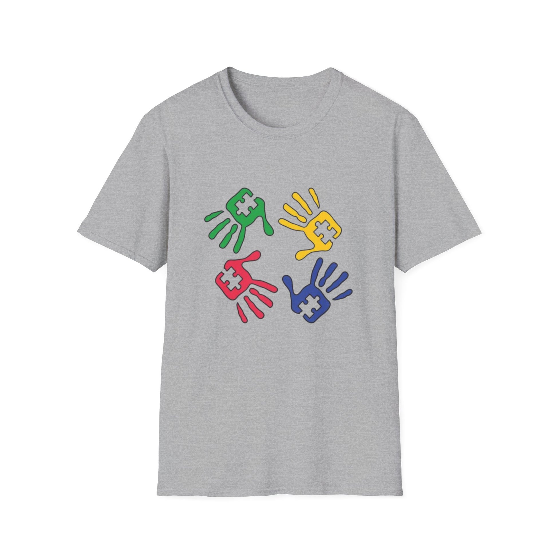 Autism Awareness T-Shirt Sport Grey Printify T-Shirt Rhythm & Drip Apparel