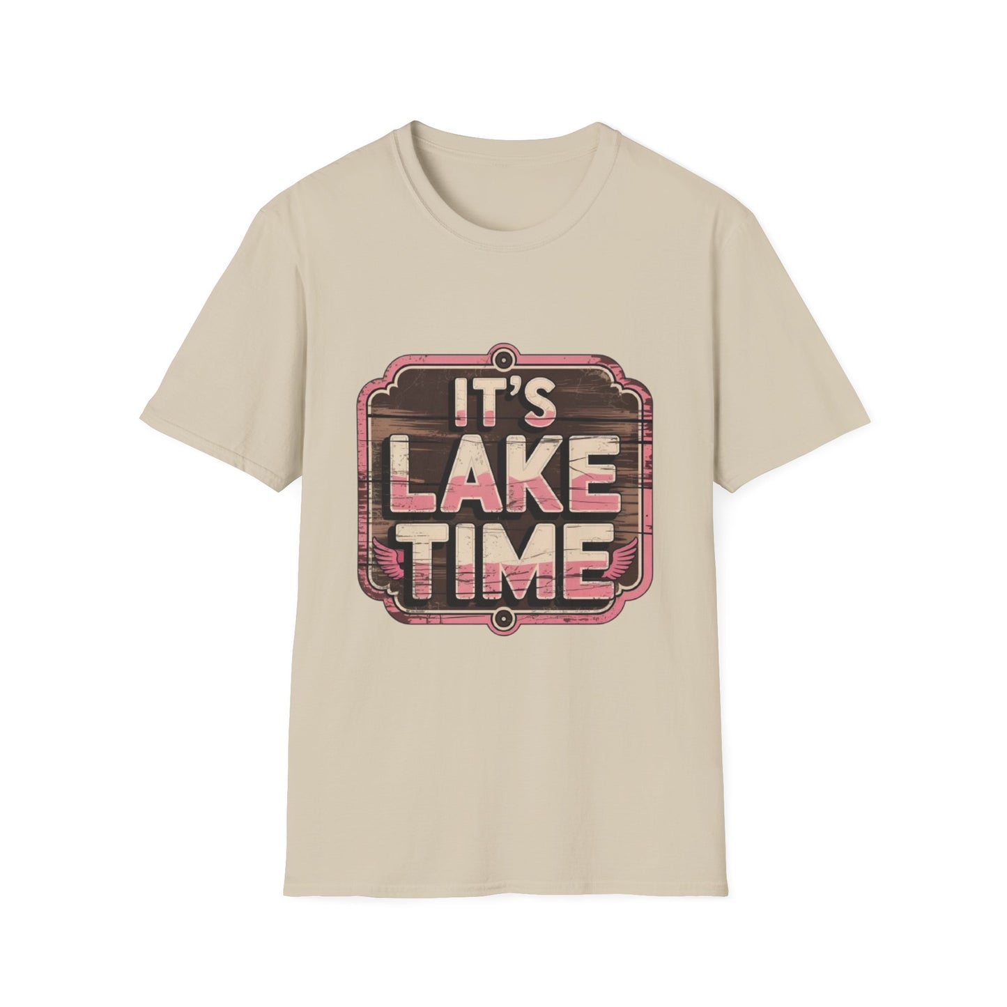 Summer- Lake Time T-Shirt Sand Printify T-Shirt Rhythm & Drip Apparel