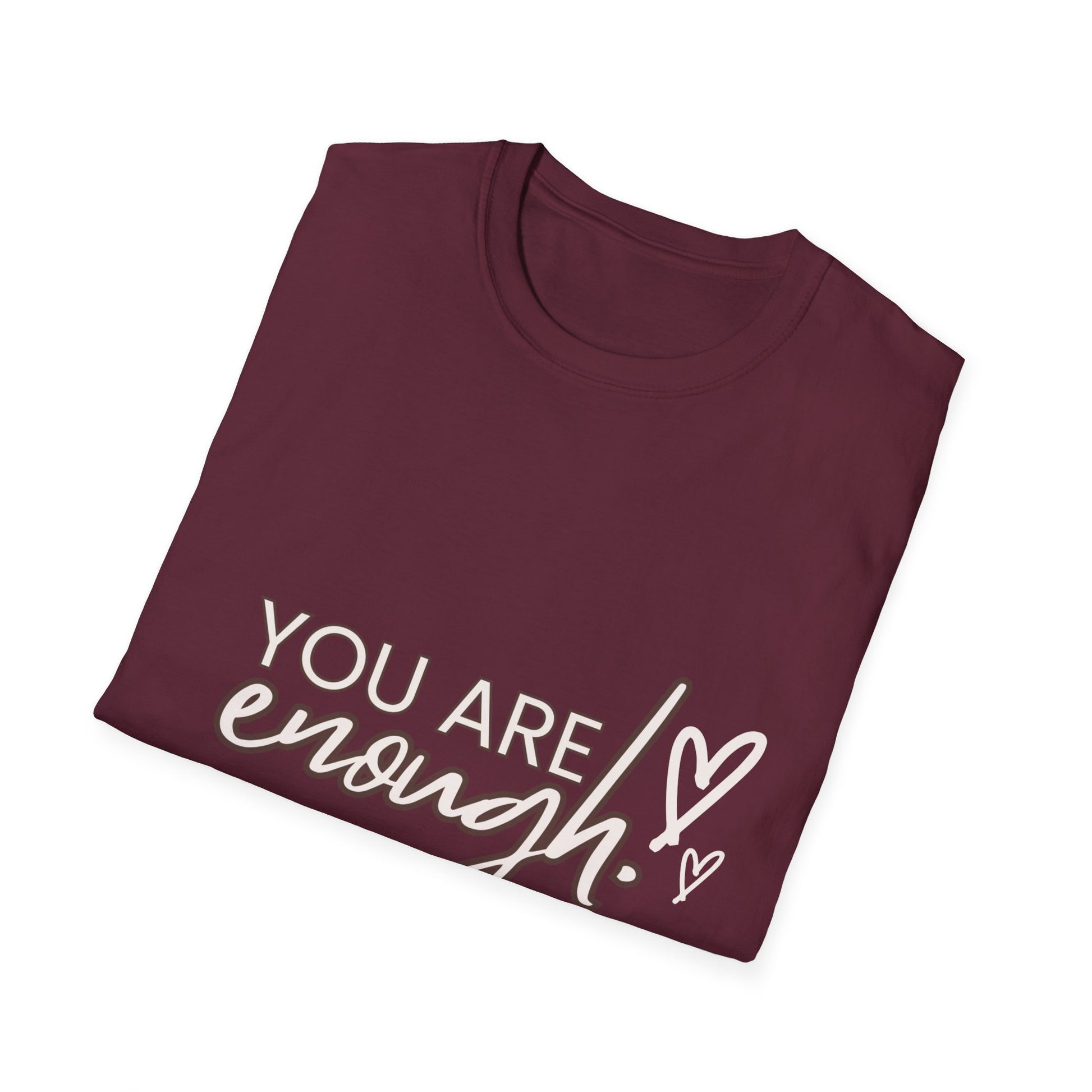 You are enough T-Shirt Printify T-Shirt Rhythm & Drip Apparel