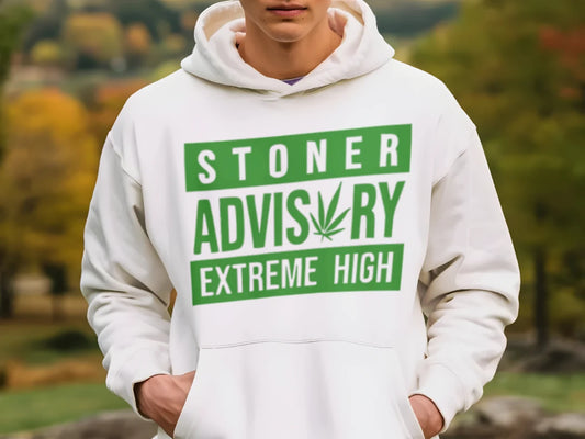 420- Stoner Advisory Hoodie Rhythm & Drip Hoodie Rhythm & Drip Apparel
