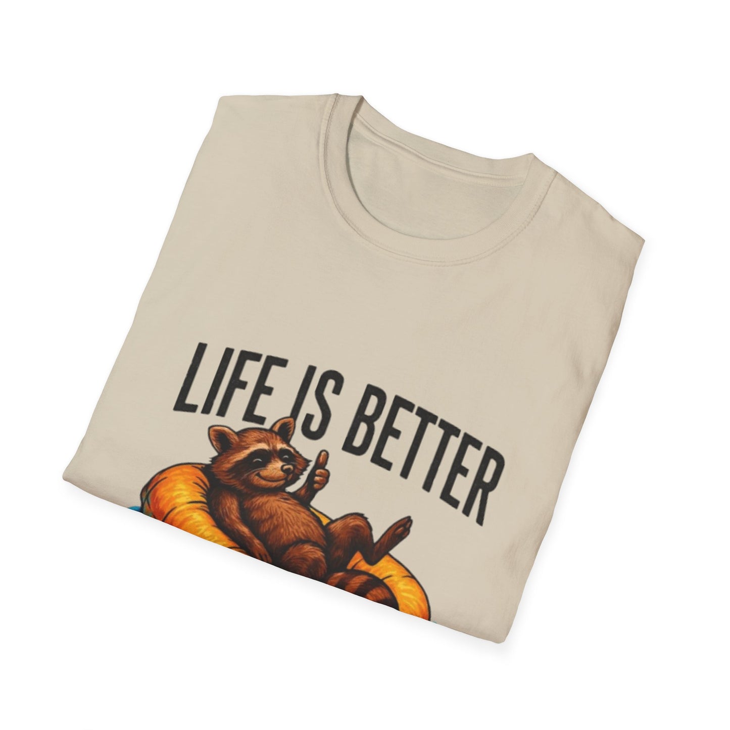 Summer- Life Is Better on the Water T-Shirt Printify T-Shirt Rhythm & Drip Apparel