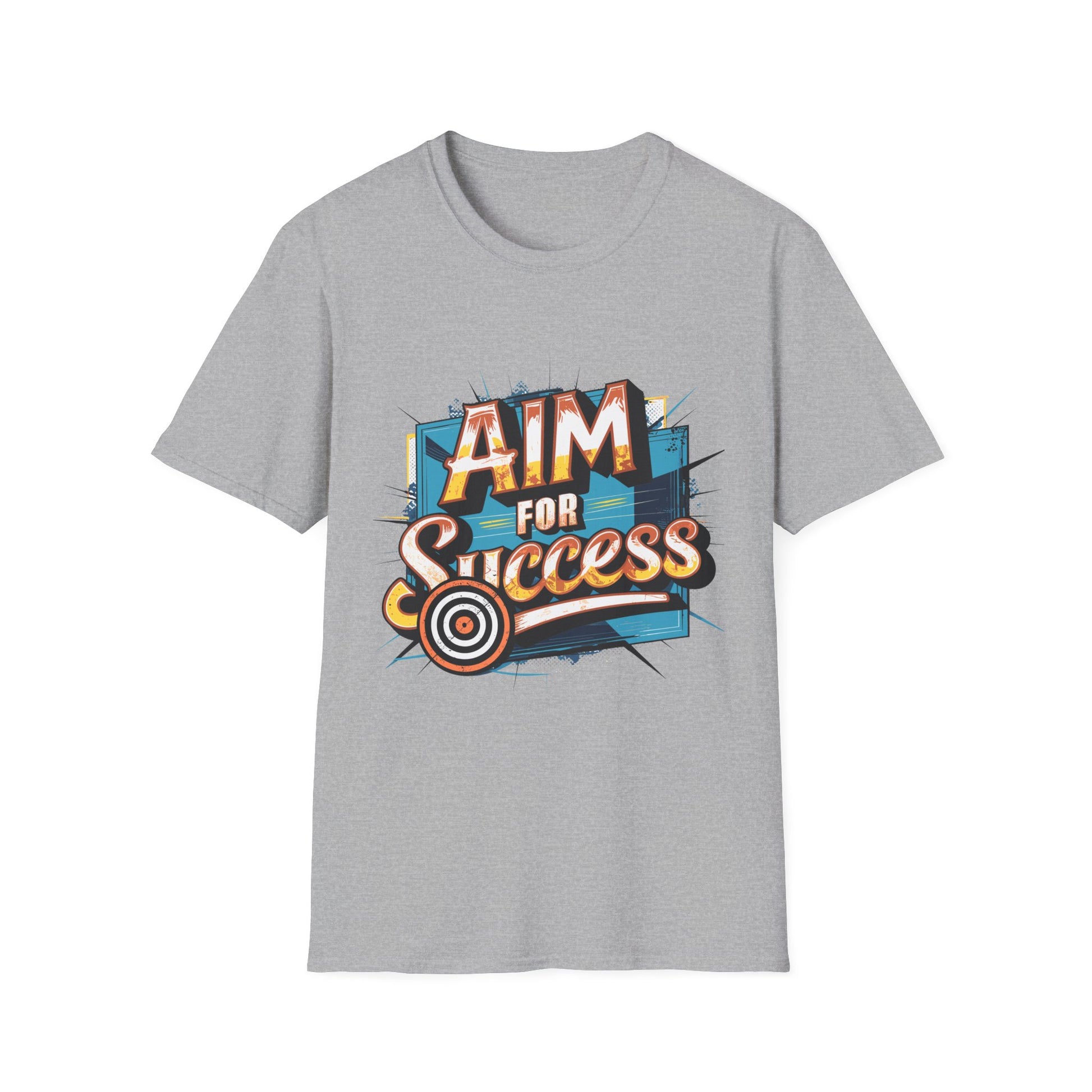 Aim for Success T-Shirt Sport Grey Printify T-Shirt Rhythm & Drip Apparel
